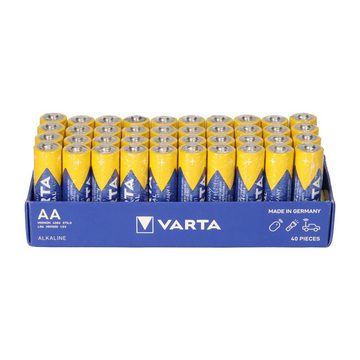 VARTA 40x AA LR06 Mignon Varta Batterie Industrial Batterie