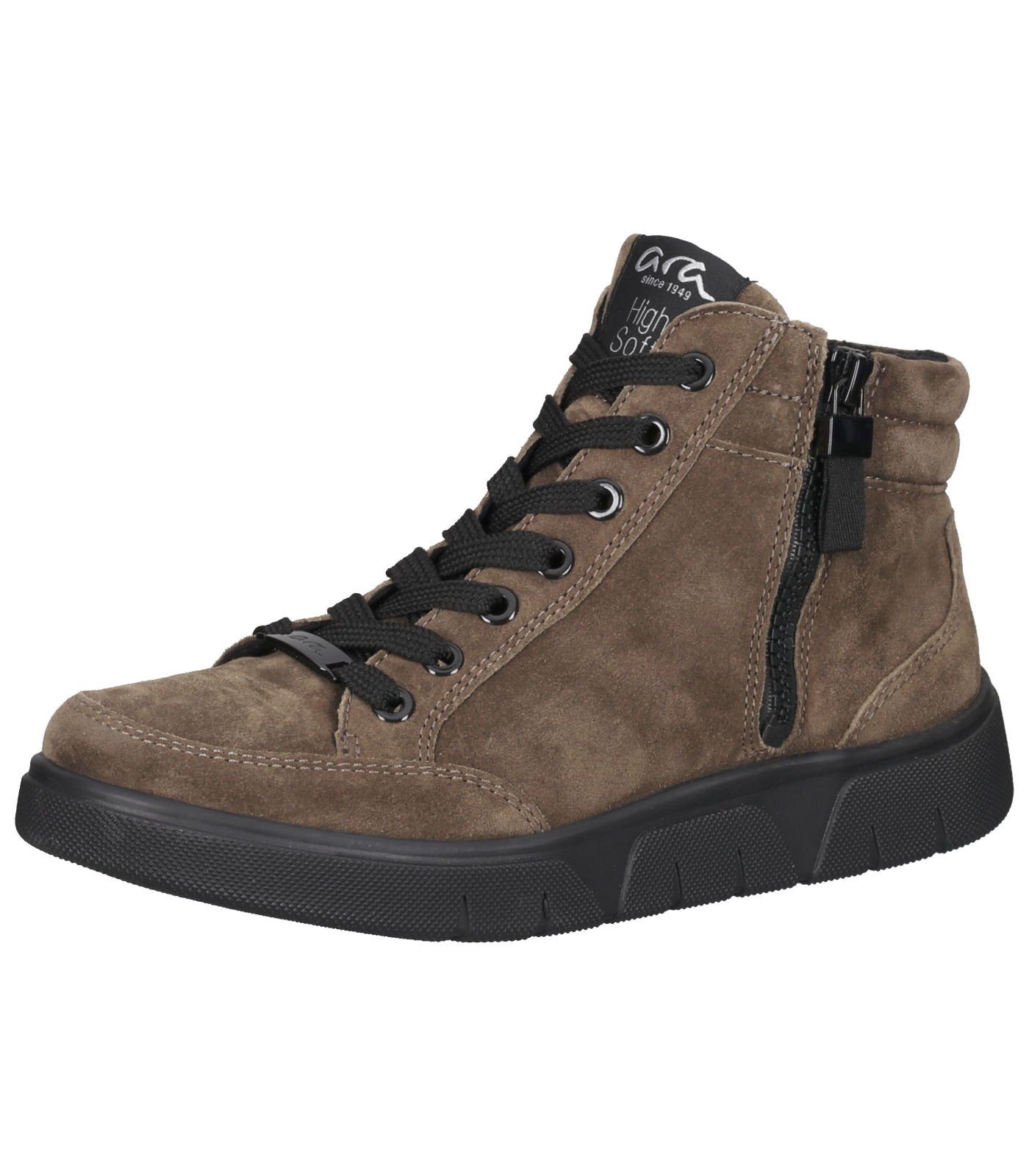 Ara Sneaker Veloursleder Dunkelgrün Sneaker