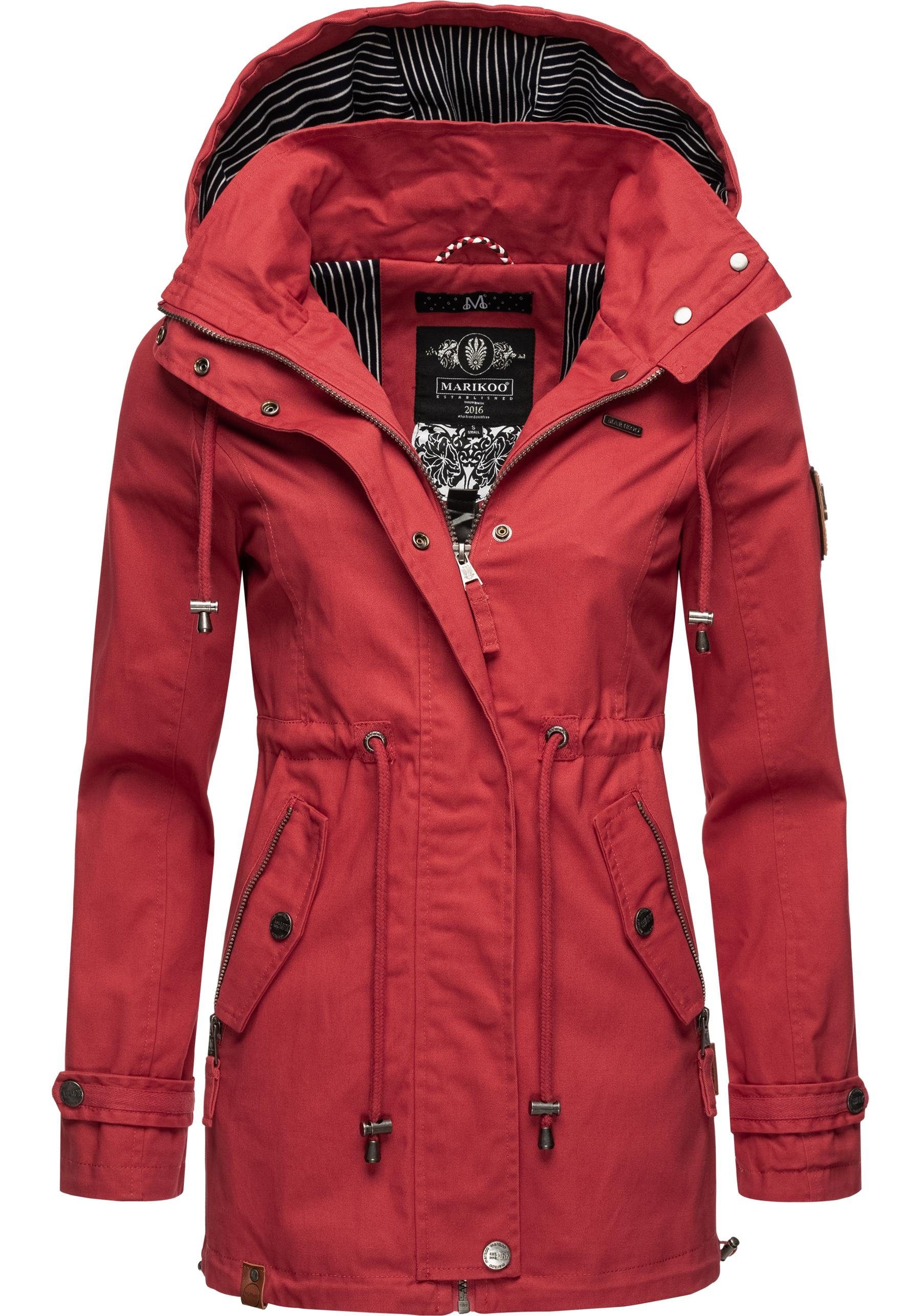 Marikoo Outdoorjacke Nyokoo modische Baumwoll Übergangsjacke günstig online kaufen