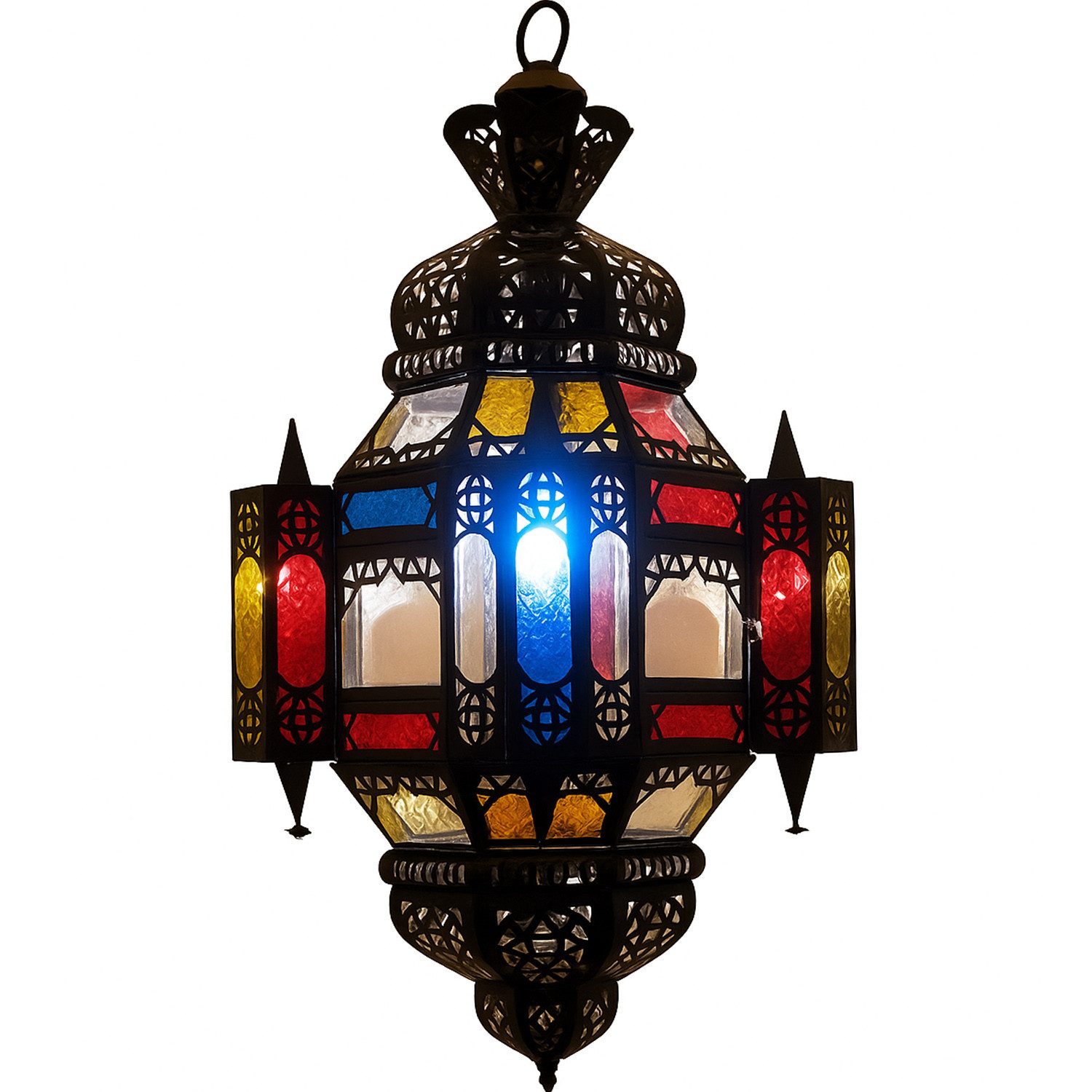 Marrakesch Orient & Mediterran Interior Deckenleuchte Orient Lampe Falak, ohne Leuchtmittel, Handarbeit