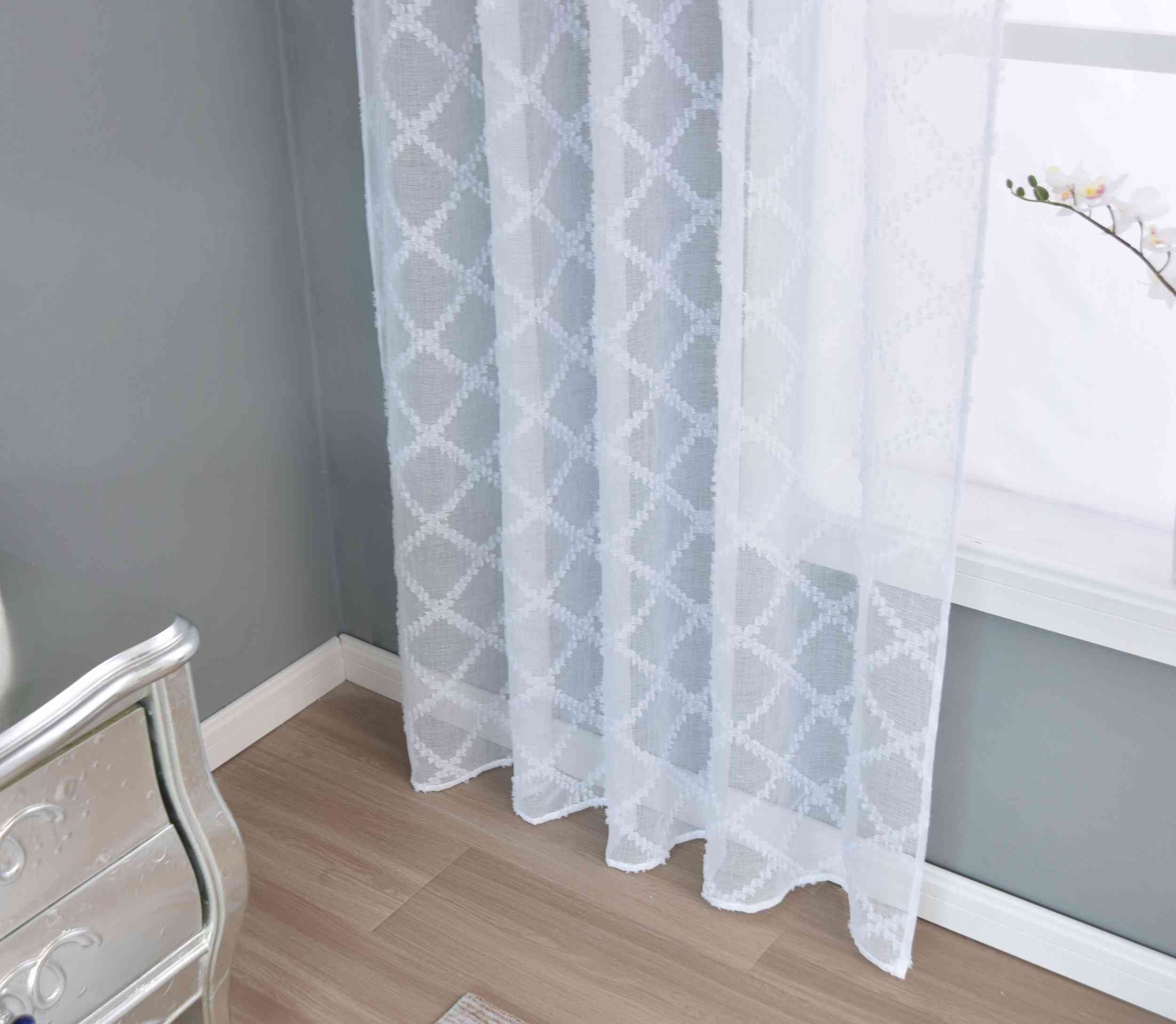 Gardinenbox Gardine (1 St), Multifunktionsband, transparent, Polyester, Diamond »VALENCIA« Multiband Scherli 2023400