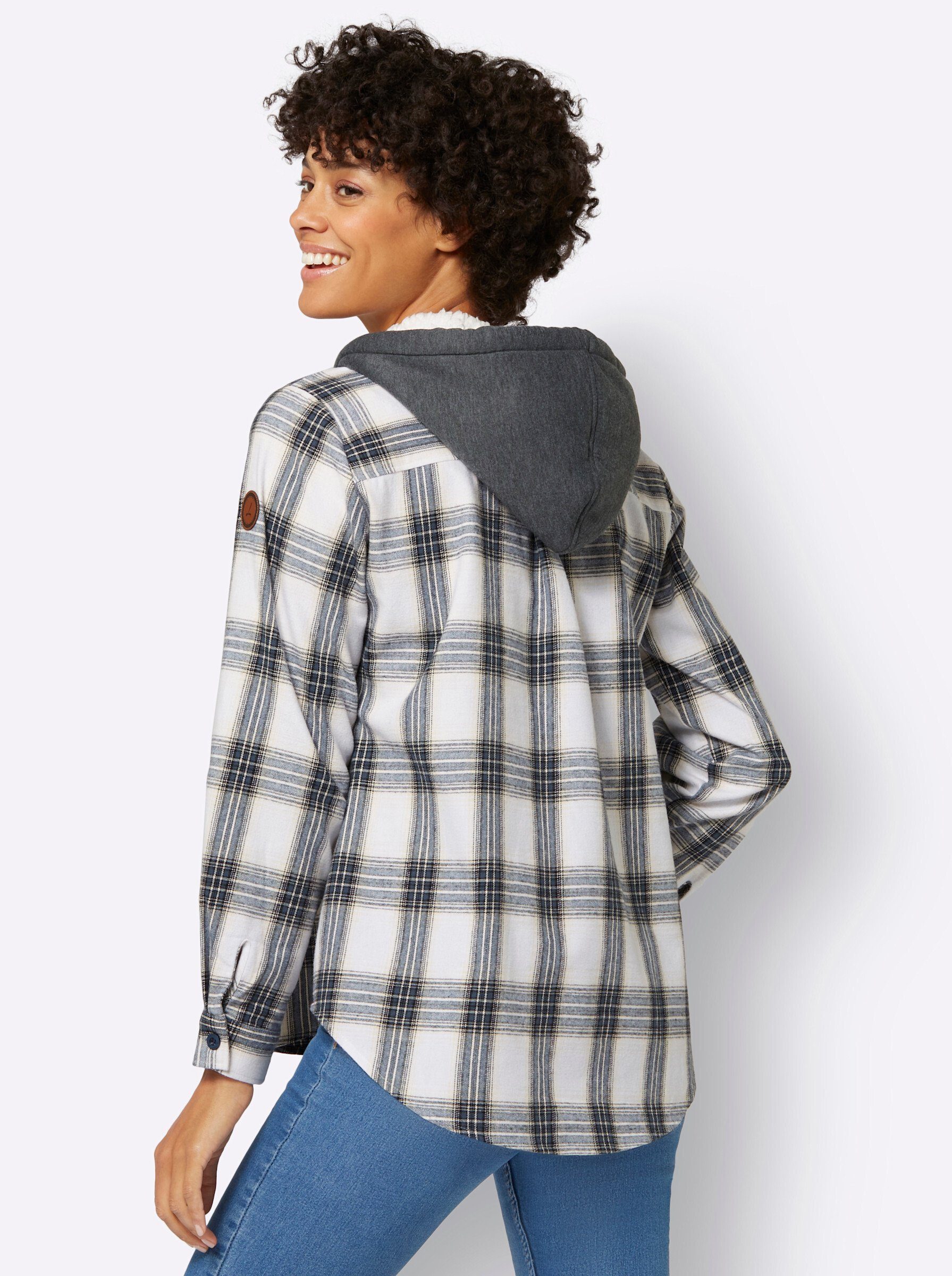 Witt Klassische Bluse Flanell-Bluse günstig online kaufen