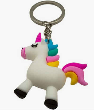 soma Fidget-Gadget Schlüsselanhänger Kinder Einhorn Gummi Märchen Horse Geschenk für