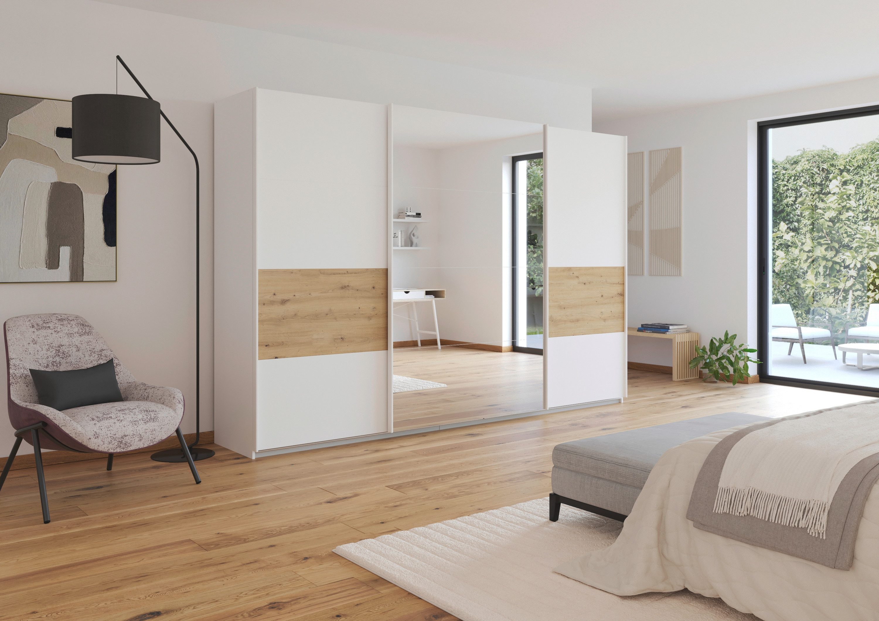 rauch Schwebetürenschrank "Kleiderschrank Schrank Garderobe CORTONA", inkl. günstig online kaufen