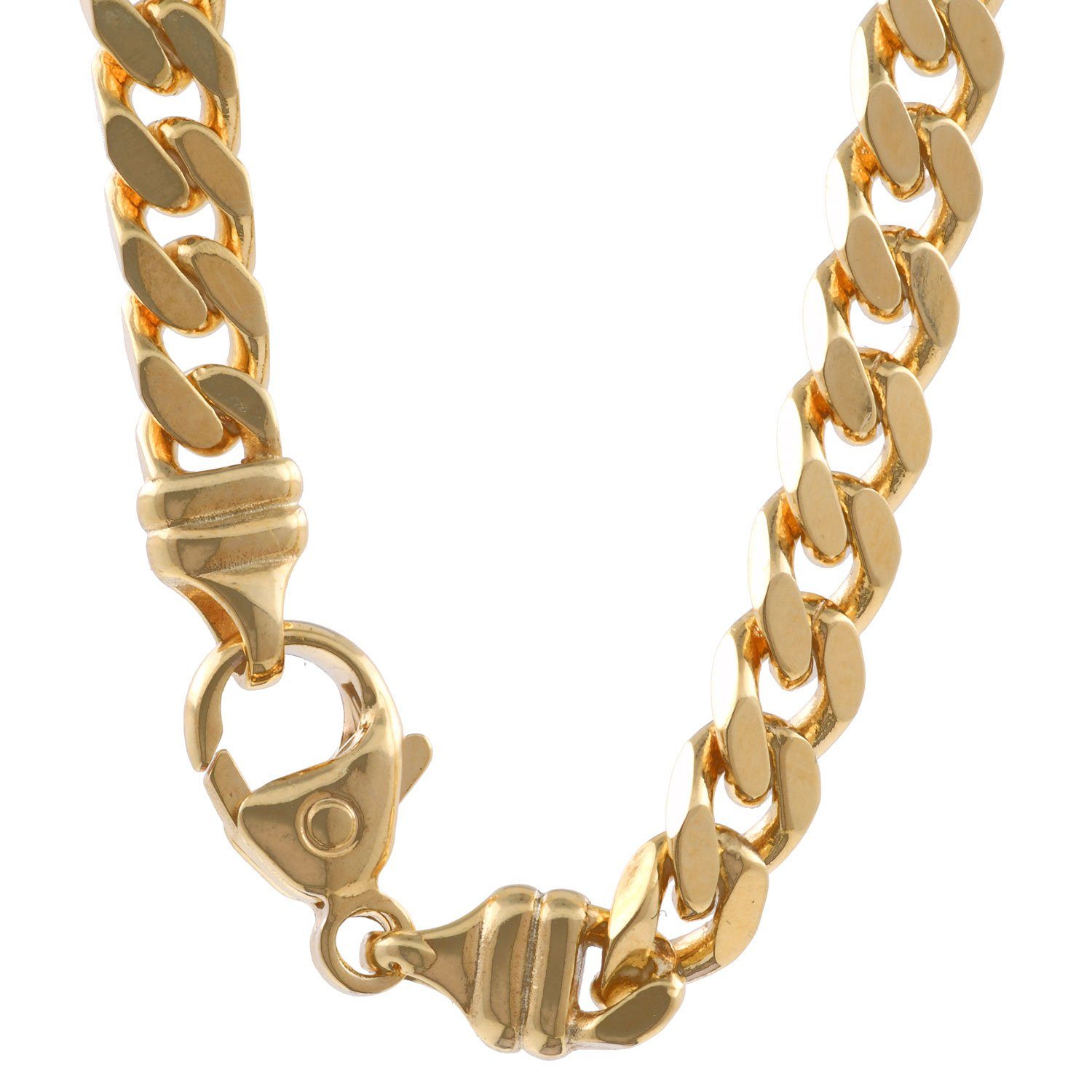 Panzerkette Goldkette Panzerkette Länge 45cm - Breite 5,0mm - 750-18 Karat Gold