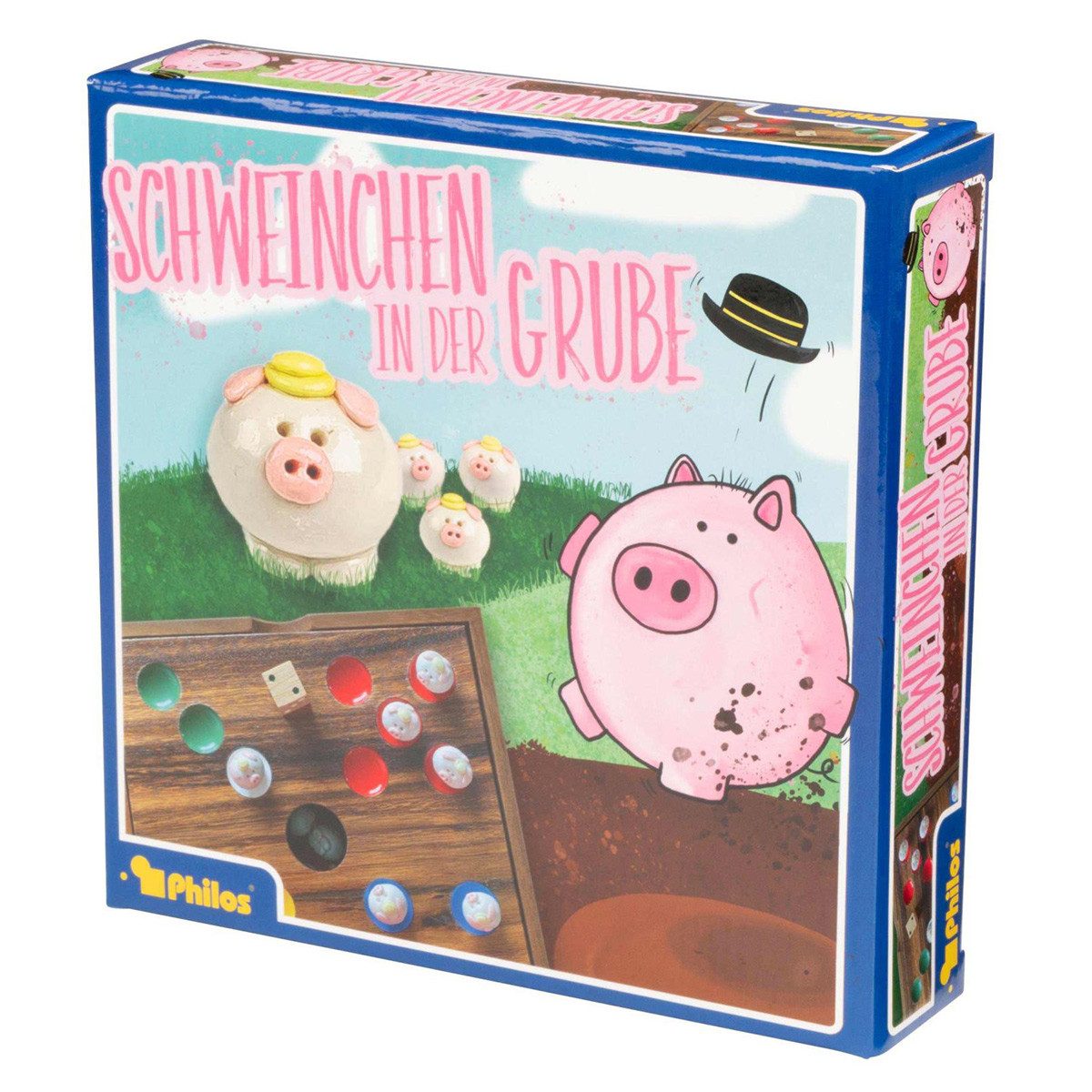 Philos Spiel Schweinchen In Der Grube - Brettspiel