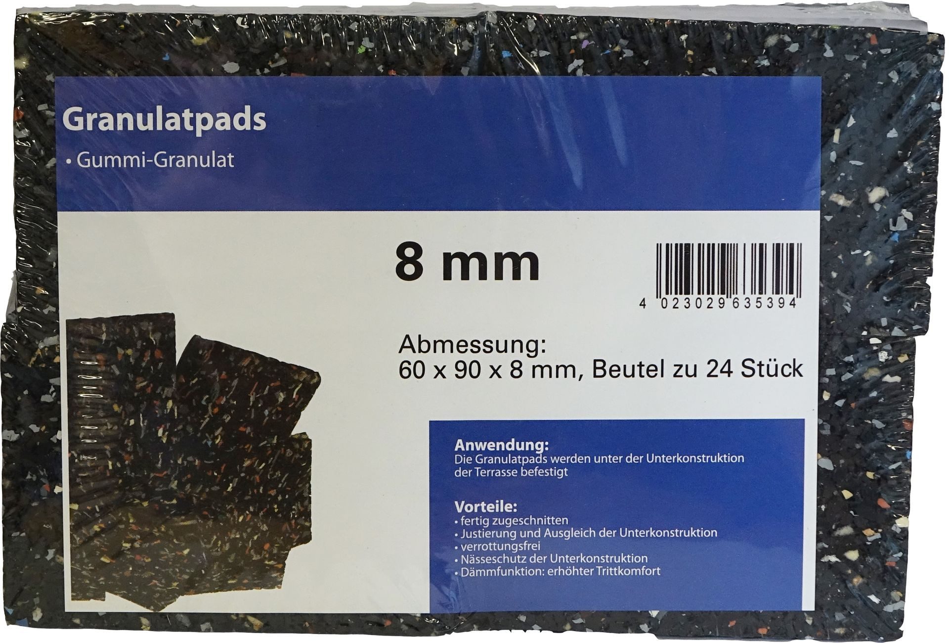 RE-Schraub GmbH Terrasse Granulatpads 60x90mm