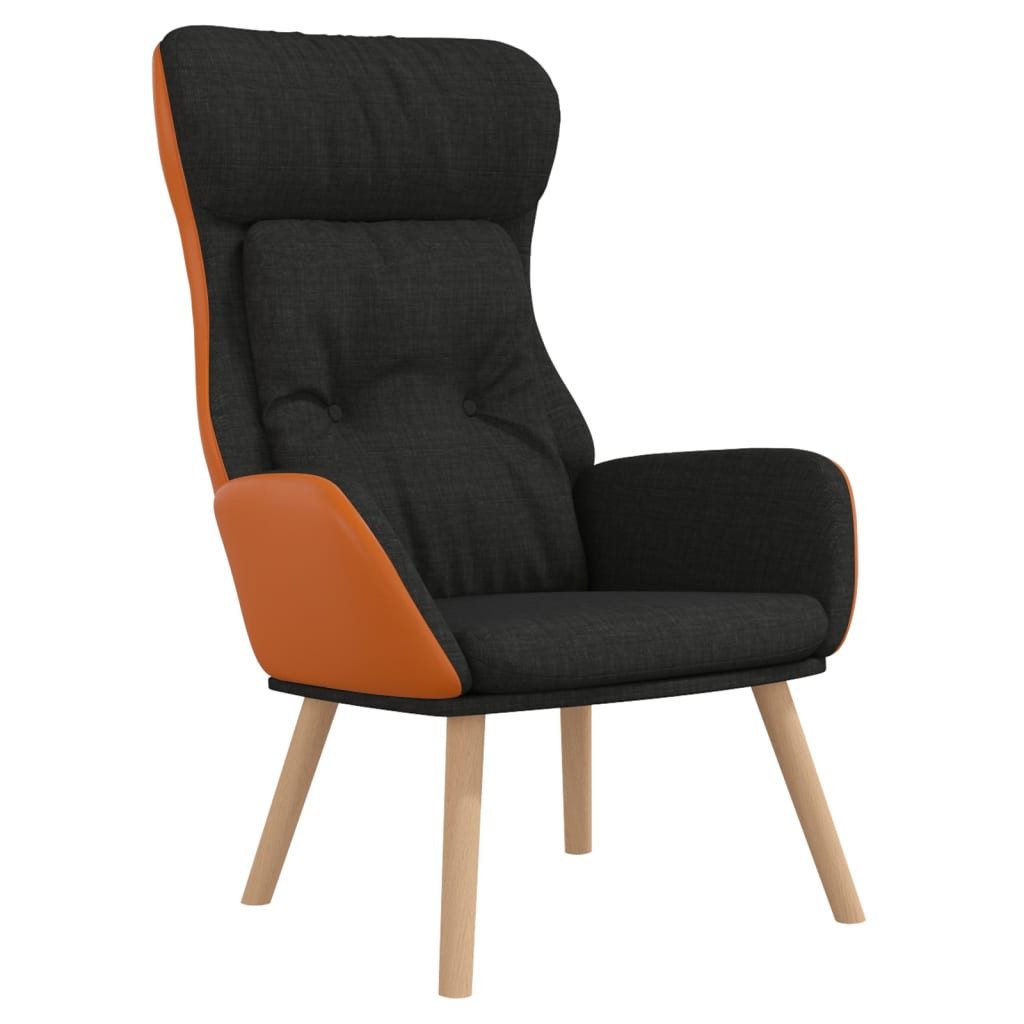 vidaXL Sessel Relaxsessel Schwarz Stoff und günstig online kaufen
