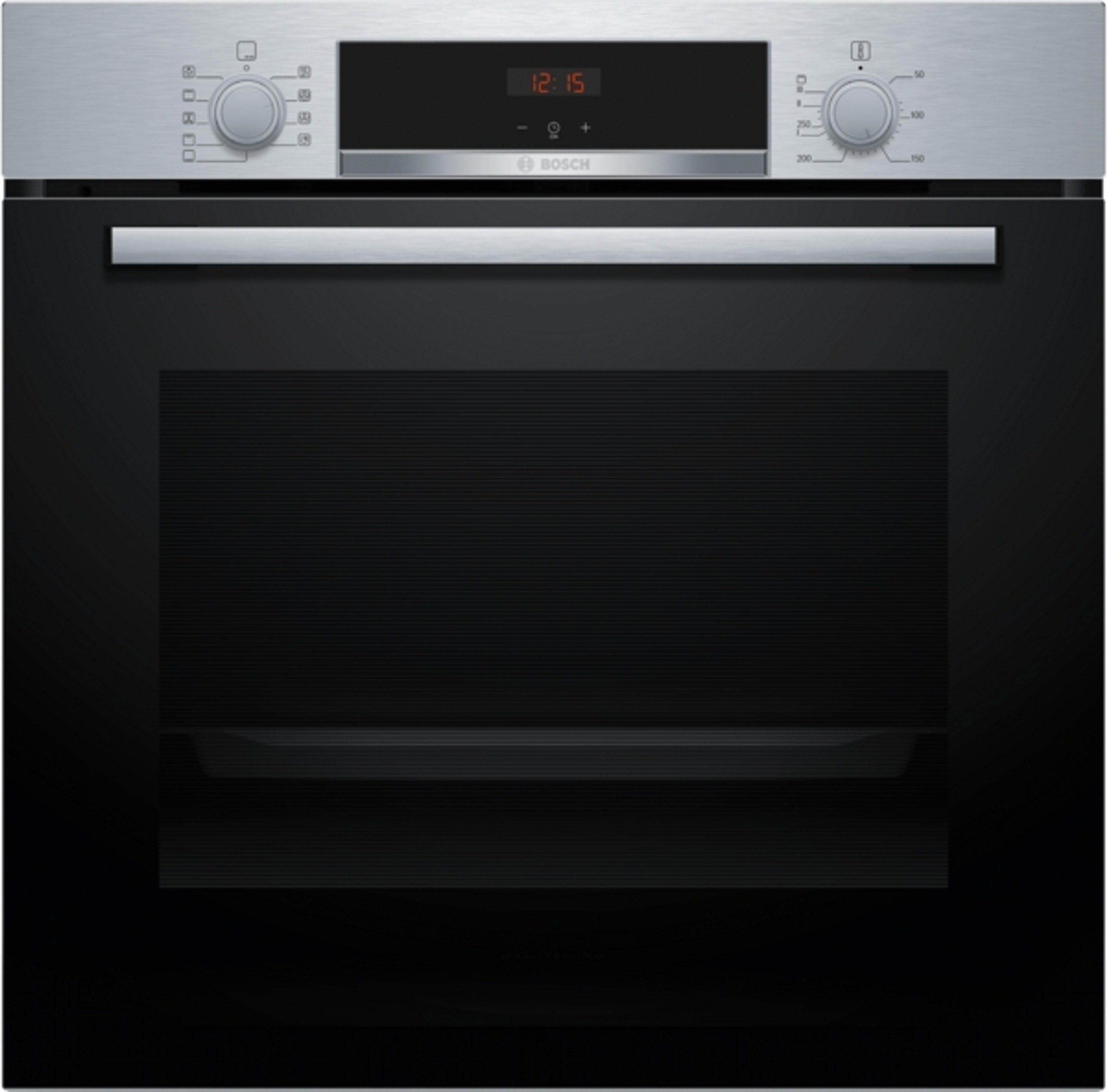 BOSCH Einbaubackofen 4 HBA514BS3, mit nachrüstbar, Autostart, Halogen-Innenbeleuchtung