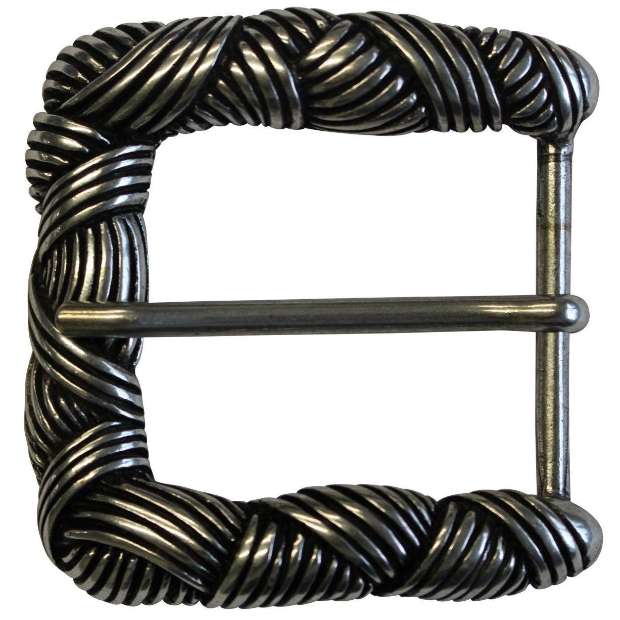 BELTINGER Gürtelschnalle String 4,0 cm - Gürtelschließe 40mm - Dorn-Schließe - Gürtel bis 4cm