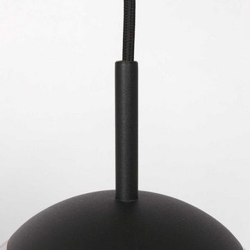 click-licht Hängeleuchte Pendelleuchte Bollique in Schwarz und Schwarz-transparent E27 200mm, keine Angabe, Leuchtmittel enthalten: Nein, warmweiss, Hängeleuchte, Pendellampe, Pendelleuchte