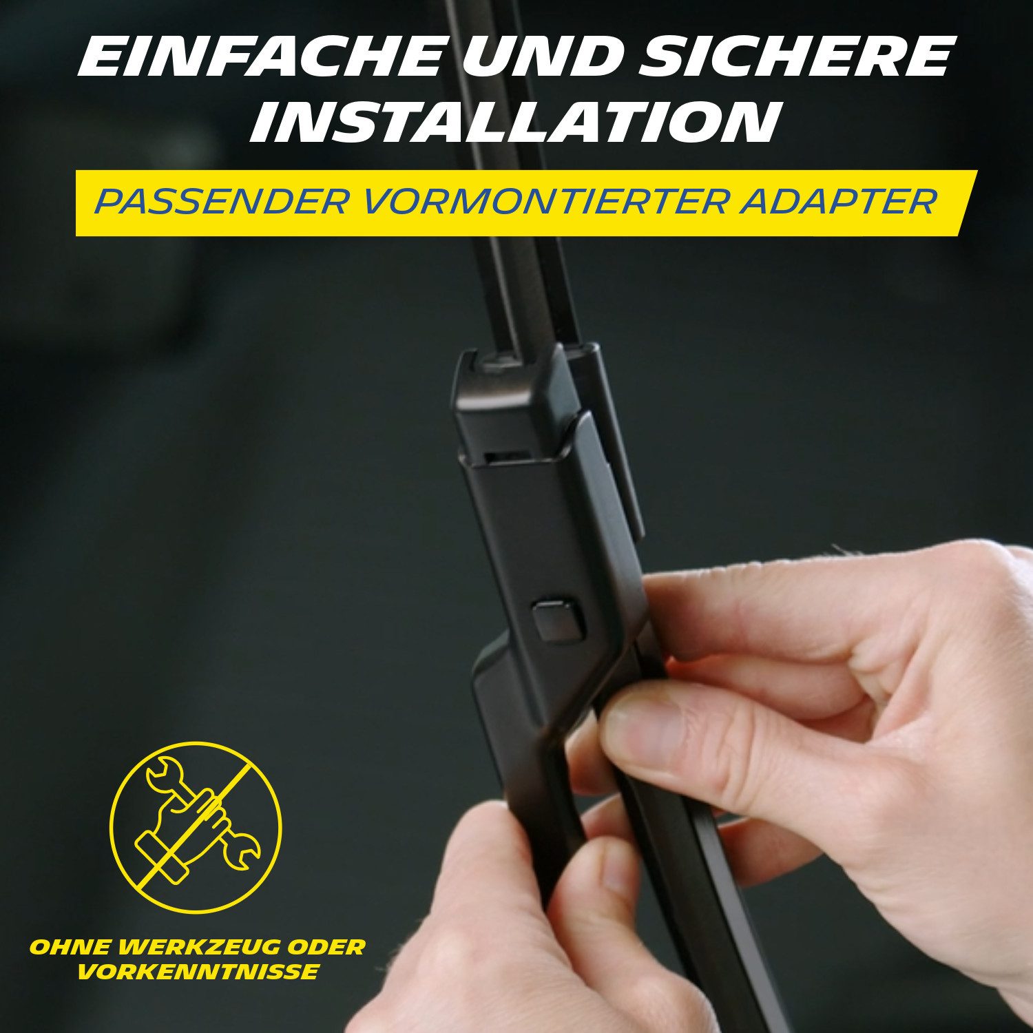 Michelin Scheibenwischblätter 2er Set vorne Scheibenwischer für Fiat 500X Baujahr 2014-bis heute