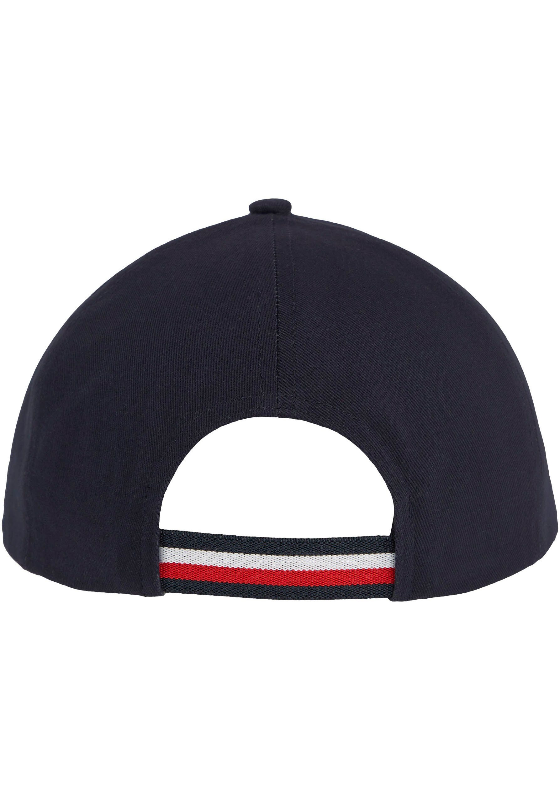 und Flex mit Logostickerei Gummizug dunkelblau Tommy Cap Hilfiger