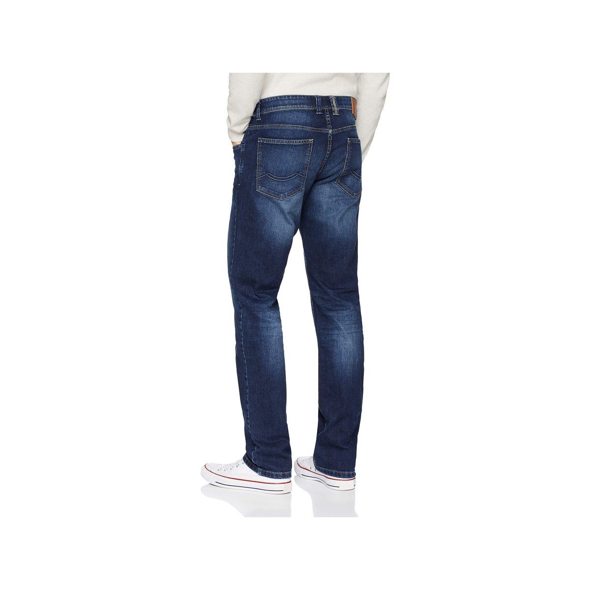 regular active Straight-Jeans (1-tlg) camel blau