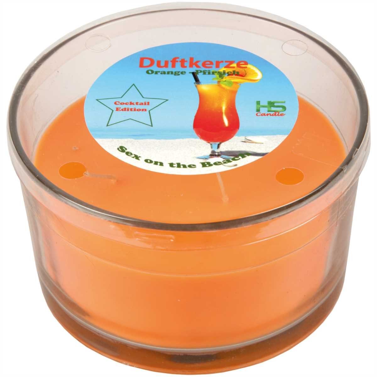 HS Candle Duftkerze "Cocktail Edition" (1-tlg), Duftkerze im Glas - 36 Stunden Brenndauer - 3-Docht Kerze