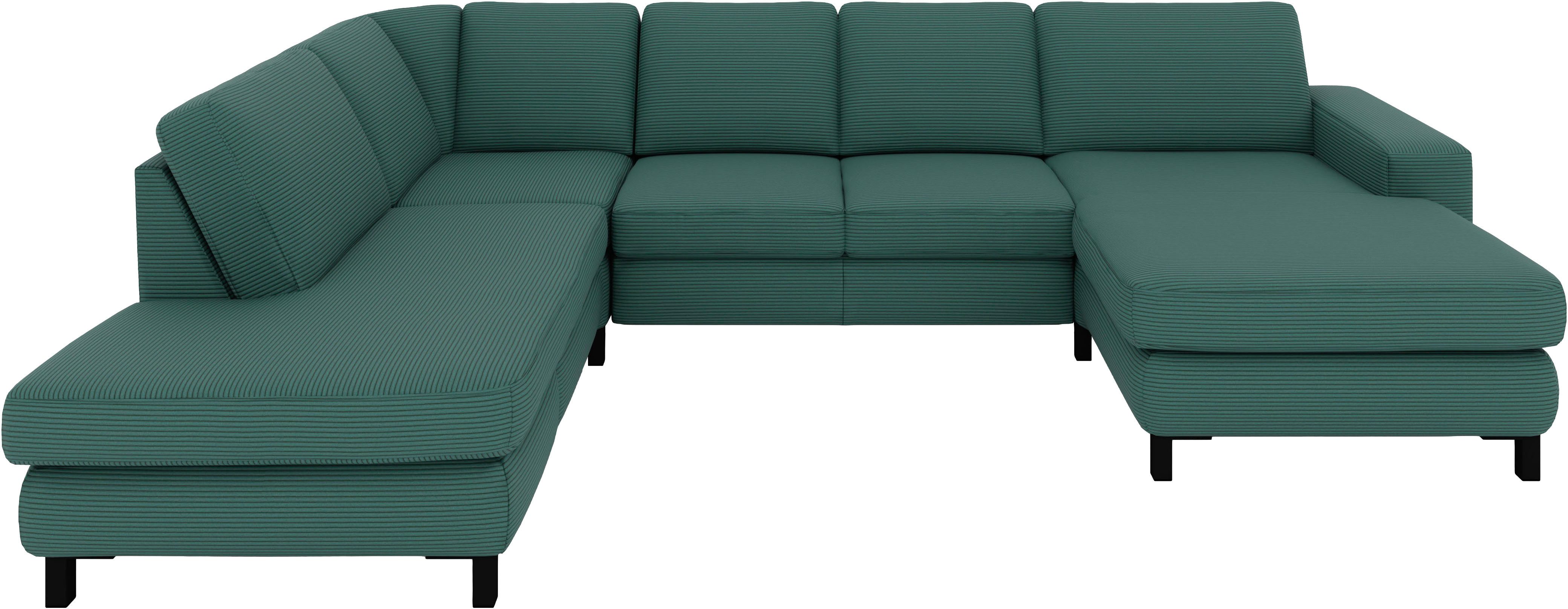Musterring Ecksofa MR365, 3 Teile, Mit gerader 27 cm Armlehne, Material/Funktion wählbar, 325 x 219 cm