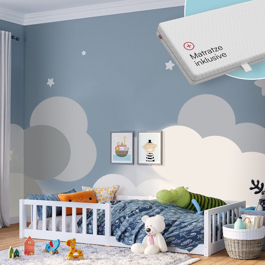 Bellabino Kinderbett Vere (weiß, auch verfügbar günstig online kaufen