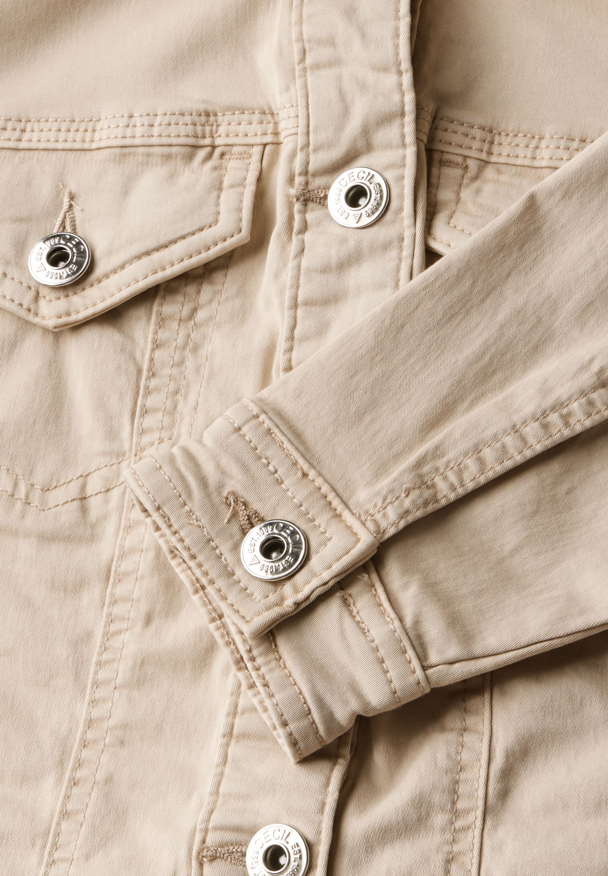Cecil Jeansjacke, ohne Kapuze, aus Baumwolle mit Stretchanteil günstig online kaufen