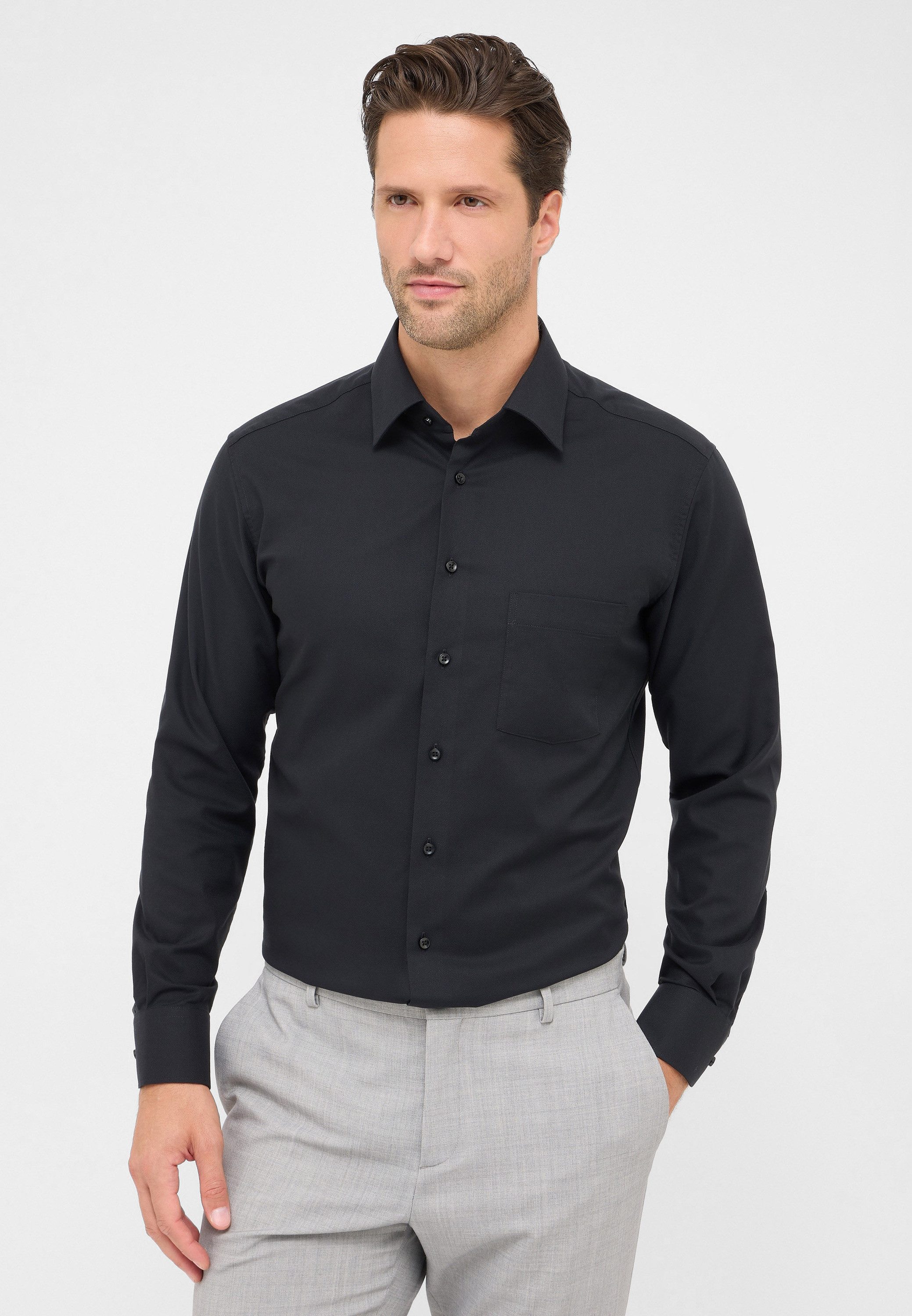 Eterna Langarmhemd MODERN FIT NON IRON günstig online kaufen
