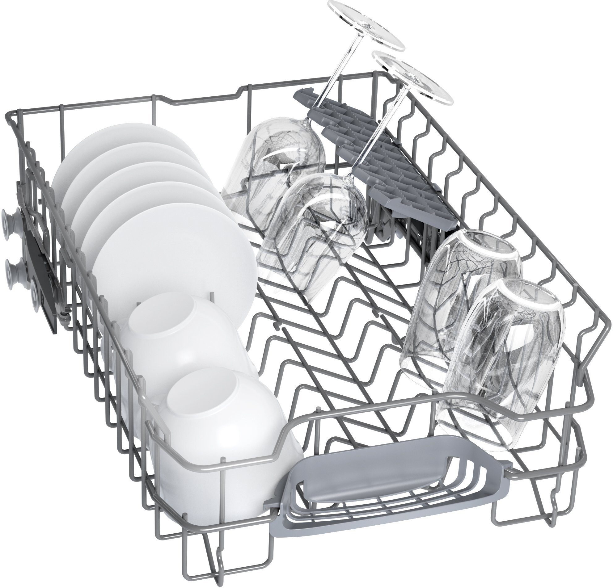 BOSCH Standgeschirrspüler Serie 2 SPS2HMI42E, 10 Maßgedecke, Mit 3-fach Rack Matic & 2 Sprüharmen im Oberkorb – Bild 5 von 5