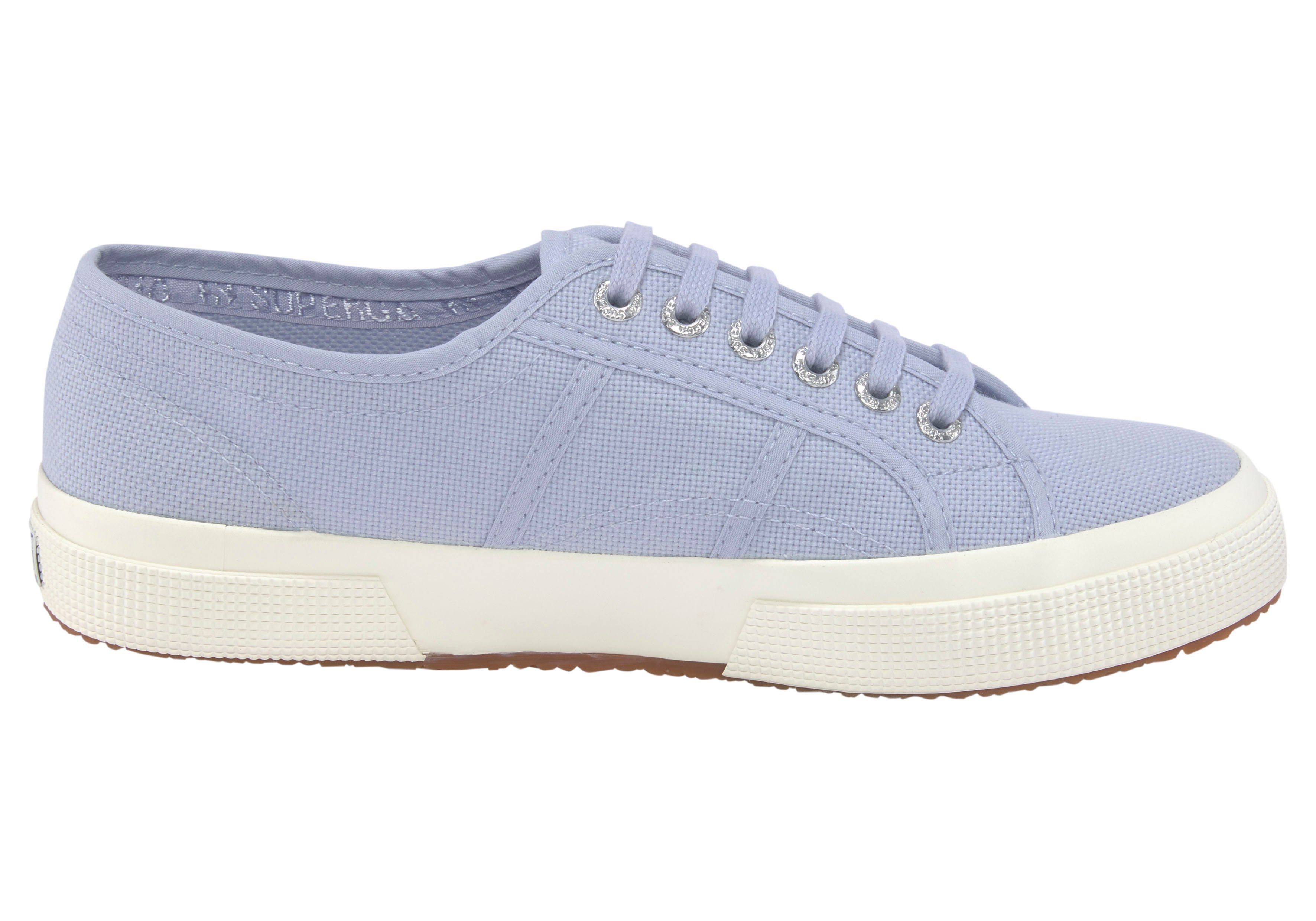 mit Canvas-Obermaterial Superga Classic Cotu Sneaker klassischem flieder