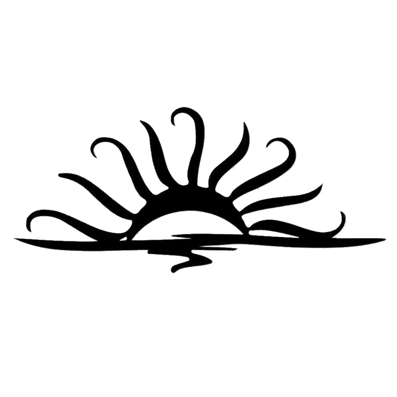 Jumpeak Wanddekoobjekt Sonne Metall Kunst Wanddekor, günstig online kaufen