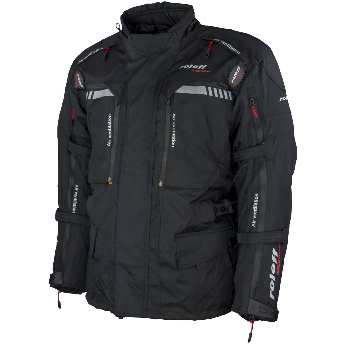 roleff Motorradjacke RO1120 Endurojacke - Robuste Offroad-Jacke mit Protektoren & Belüftung auch in großen Größen, in verschiedenen Farben erhältlich