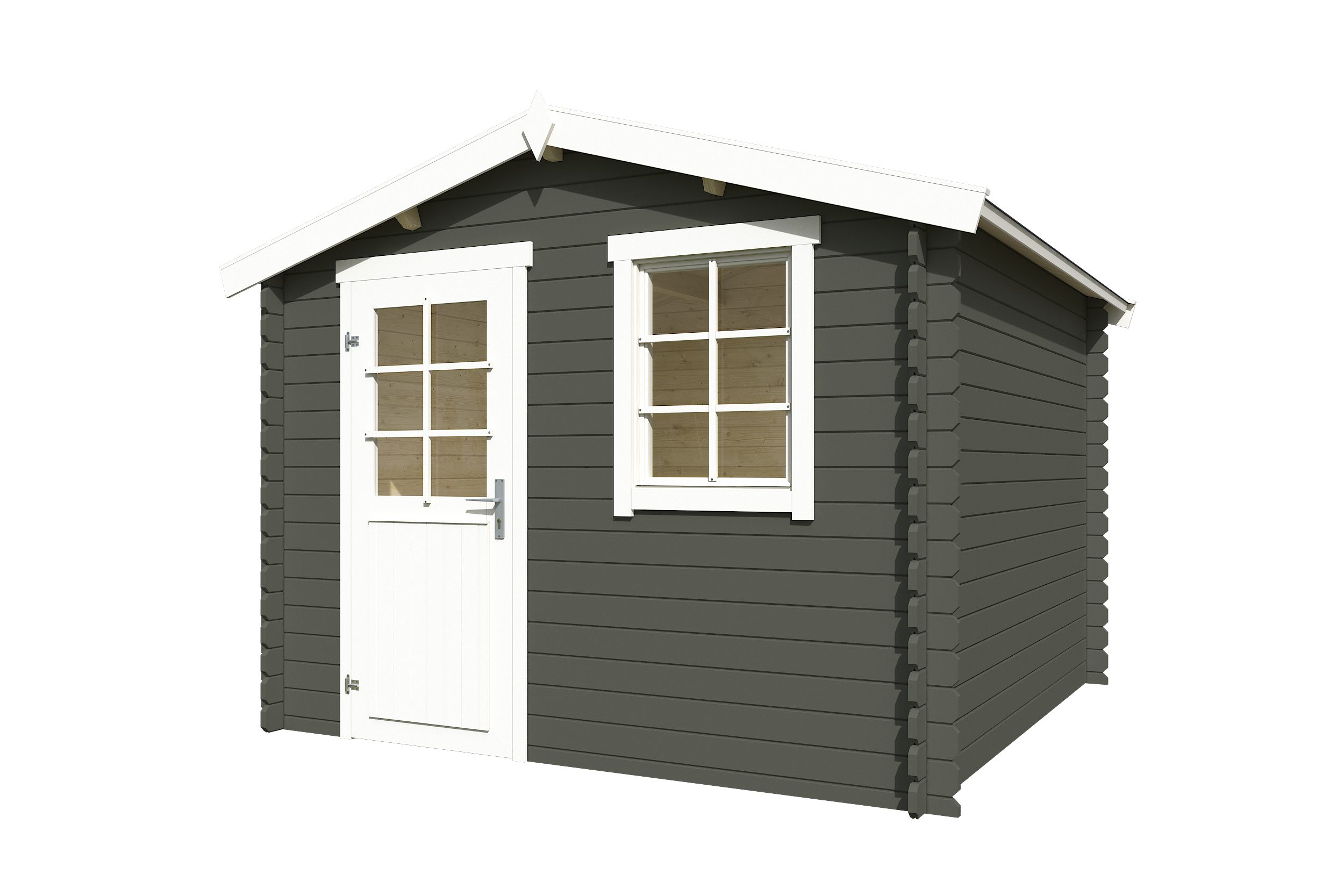 Nordic Holz Gartenhaus Nina, BxT: 307,2x195 cm, mit Einzeltür und Einzelfenster