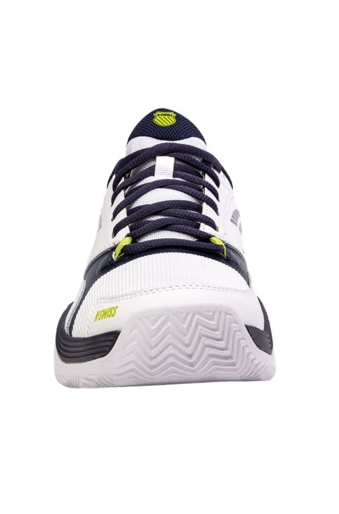 K-Swiss Performance Speedex HB Clay/Sandplatz 2024 weiss/peacoatblau/limegrün Herren Tennisschuh – Bild 4 von 5