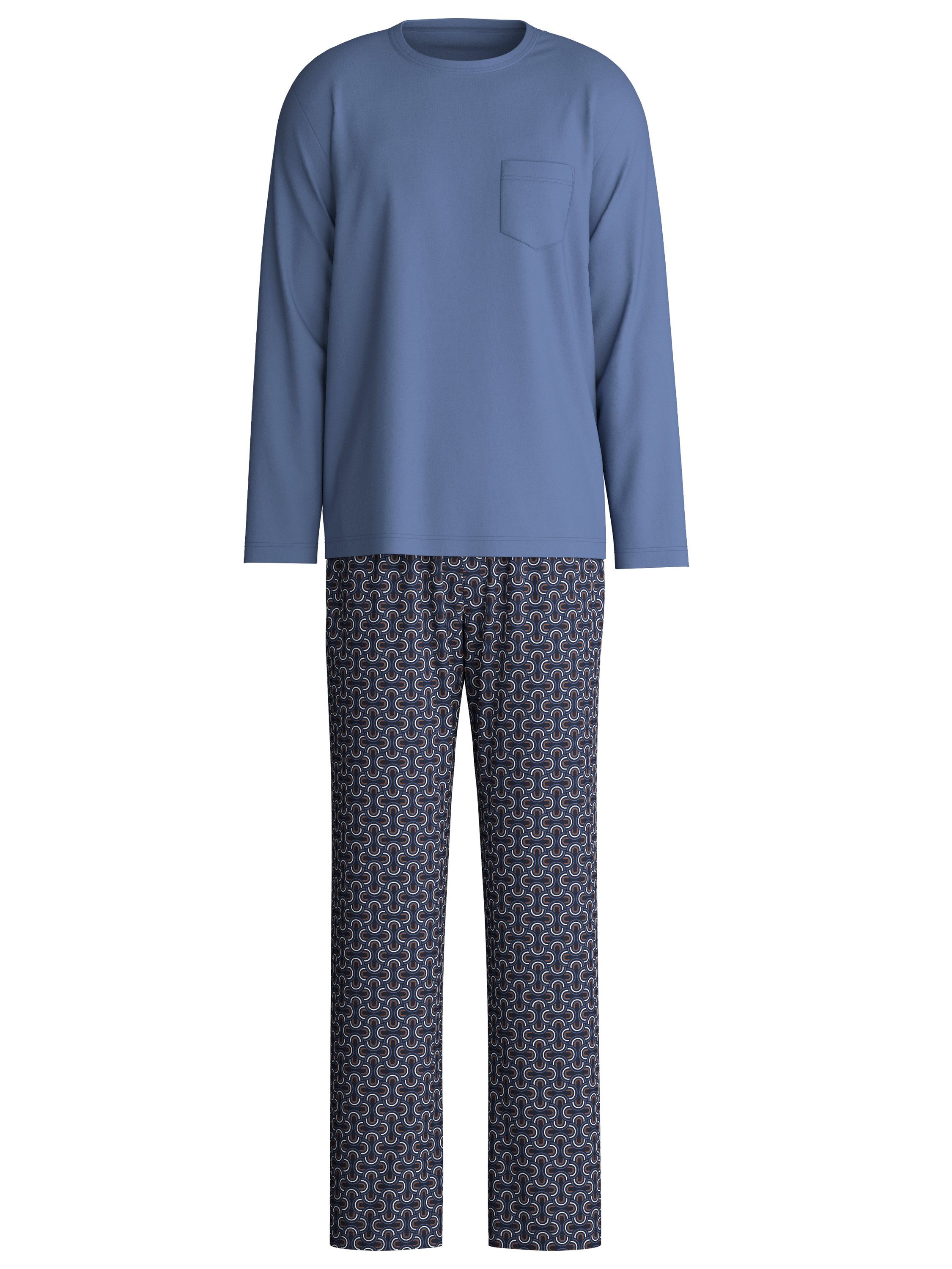 CALIDA Pyjama Relax Imprint Herren (2 tlg) günstig online kaufen