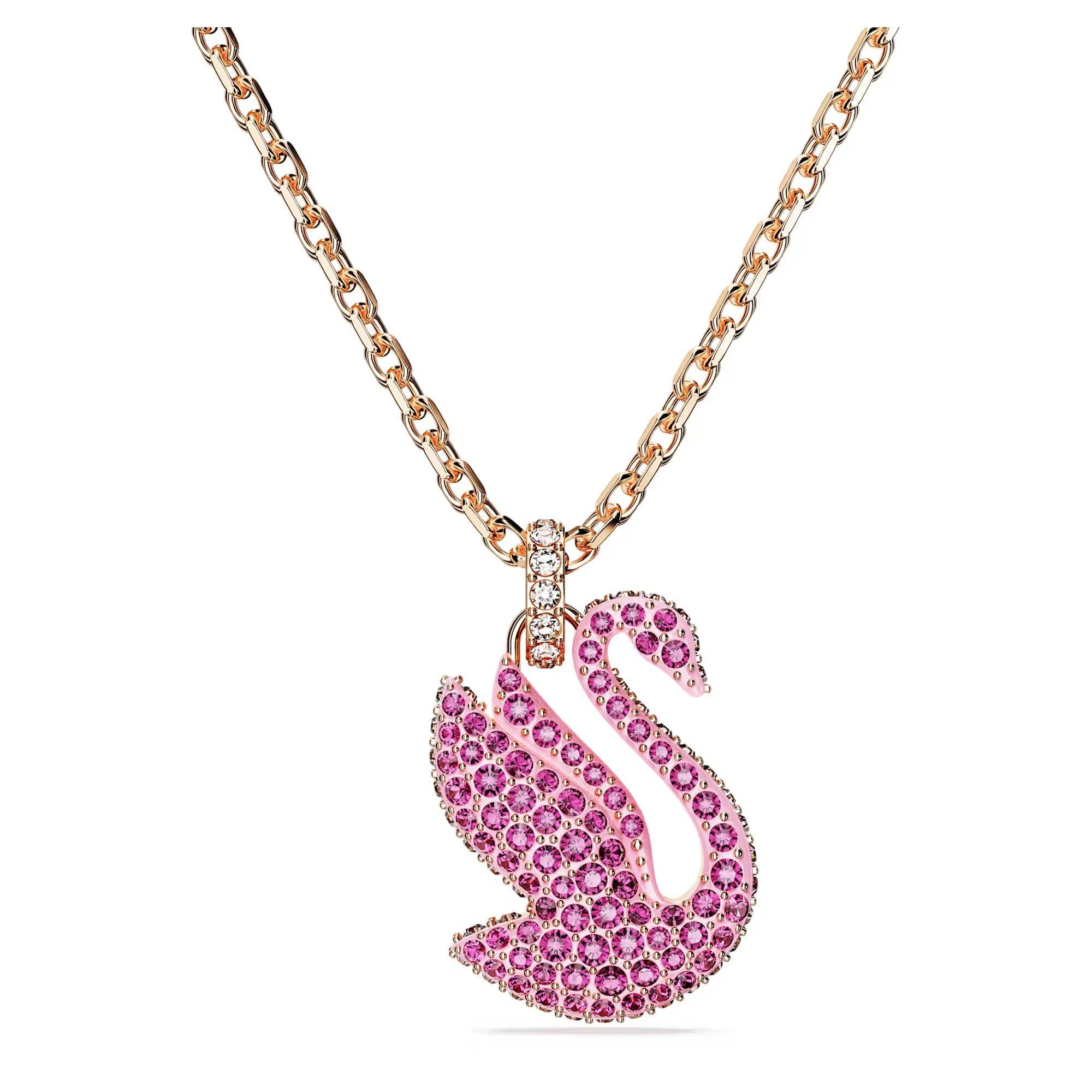 Swarovski Kette mit Anhänger Swan günstig online kaufen