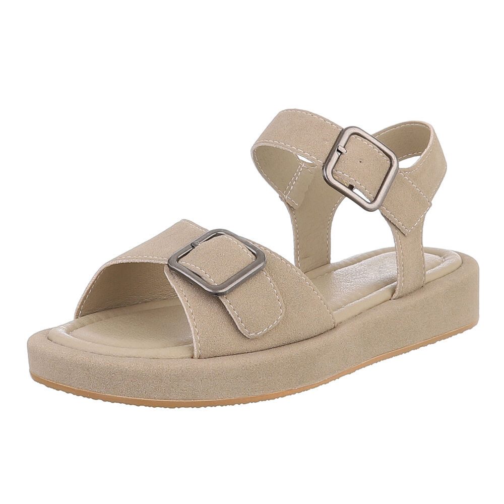 Ital-Design Bequeme Damen-Sandalen mit verstellbaren Riemen Riemchensandale günstig online kaufen