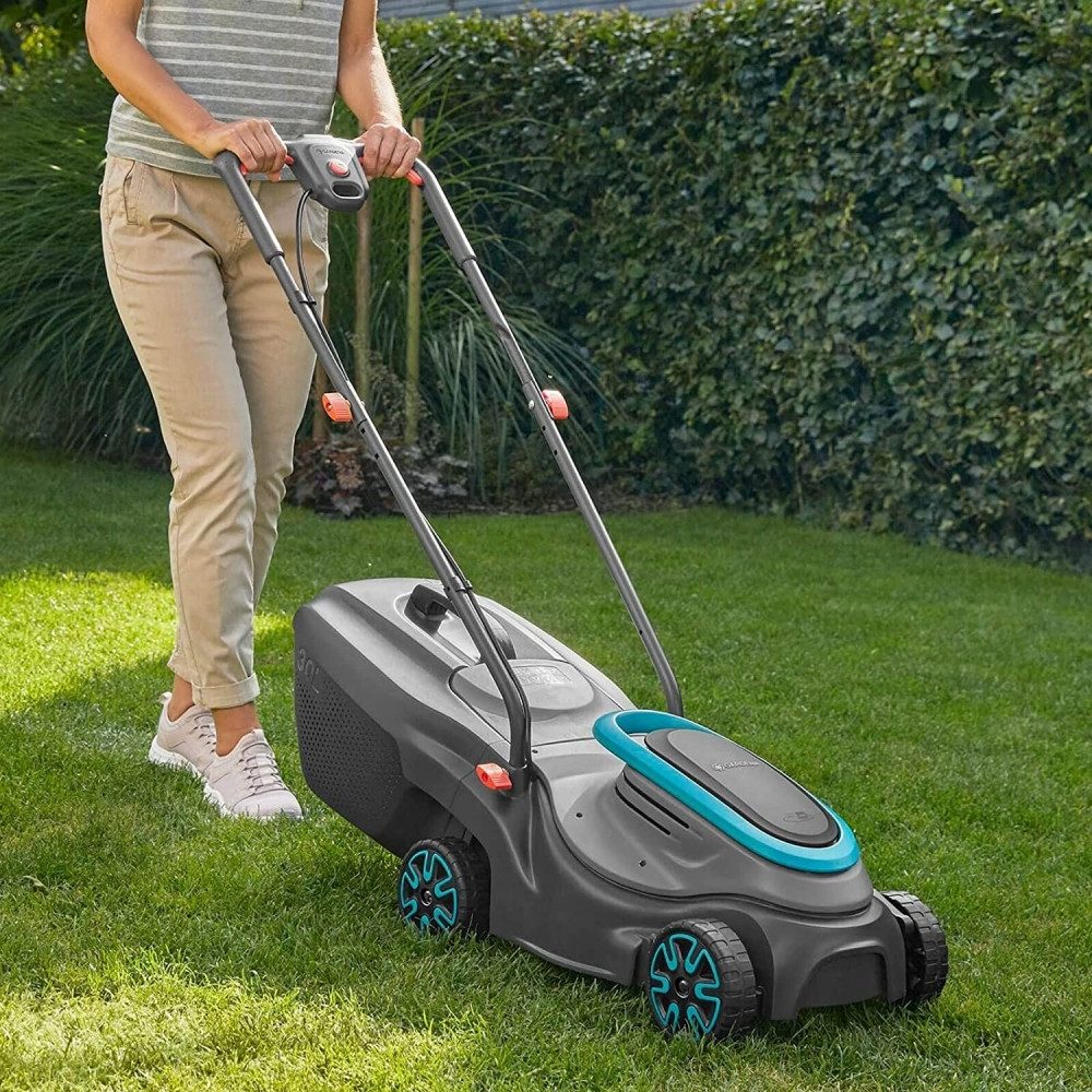 GARDENA Elektrorasenmäher Gardena Akku-Rasenmäher PowerMax 32/18V P4A solo, 32 cm Schnittbreite