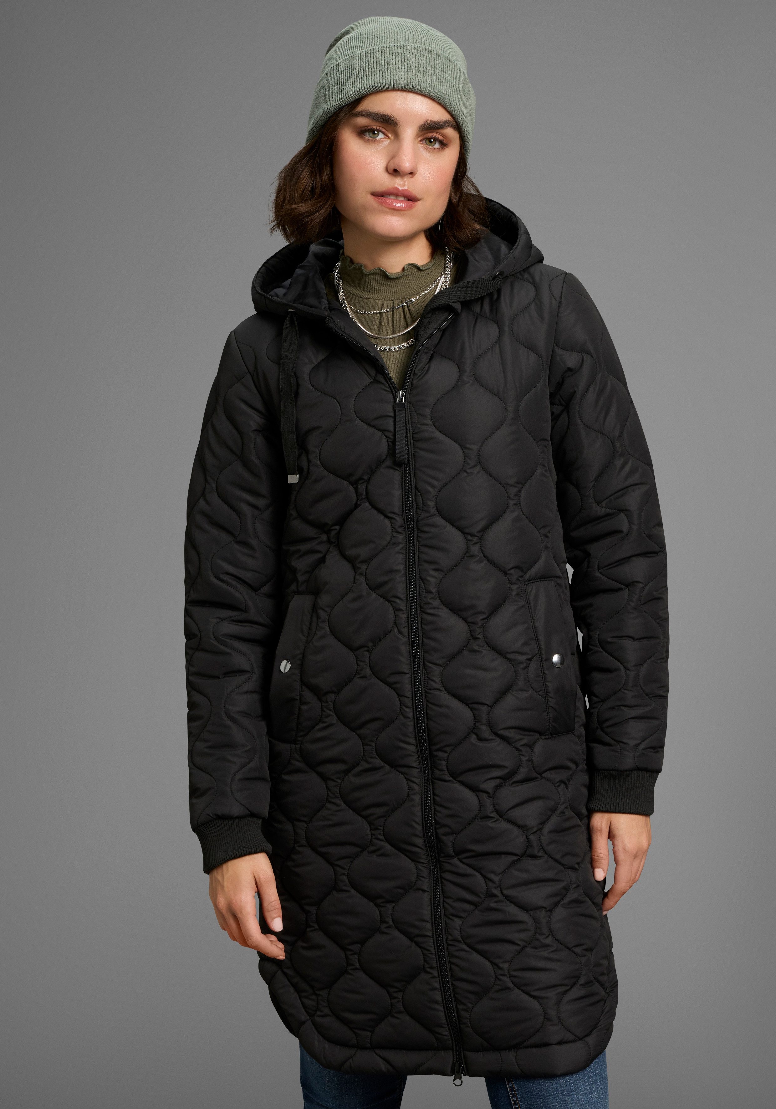 Laura Scott Steppmantel mit modischem Steppmuster günstig online kaufen