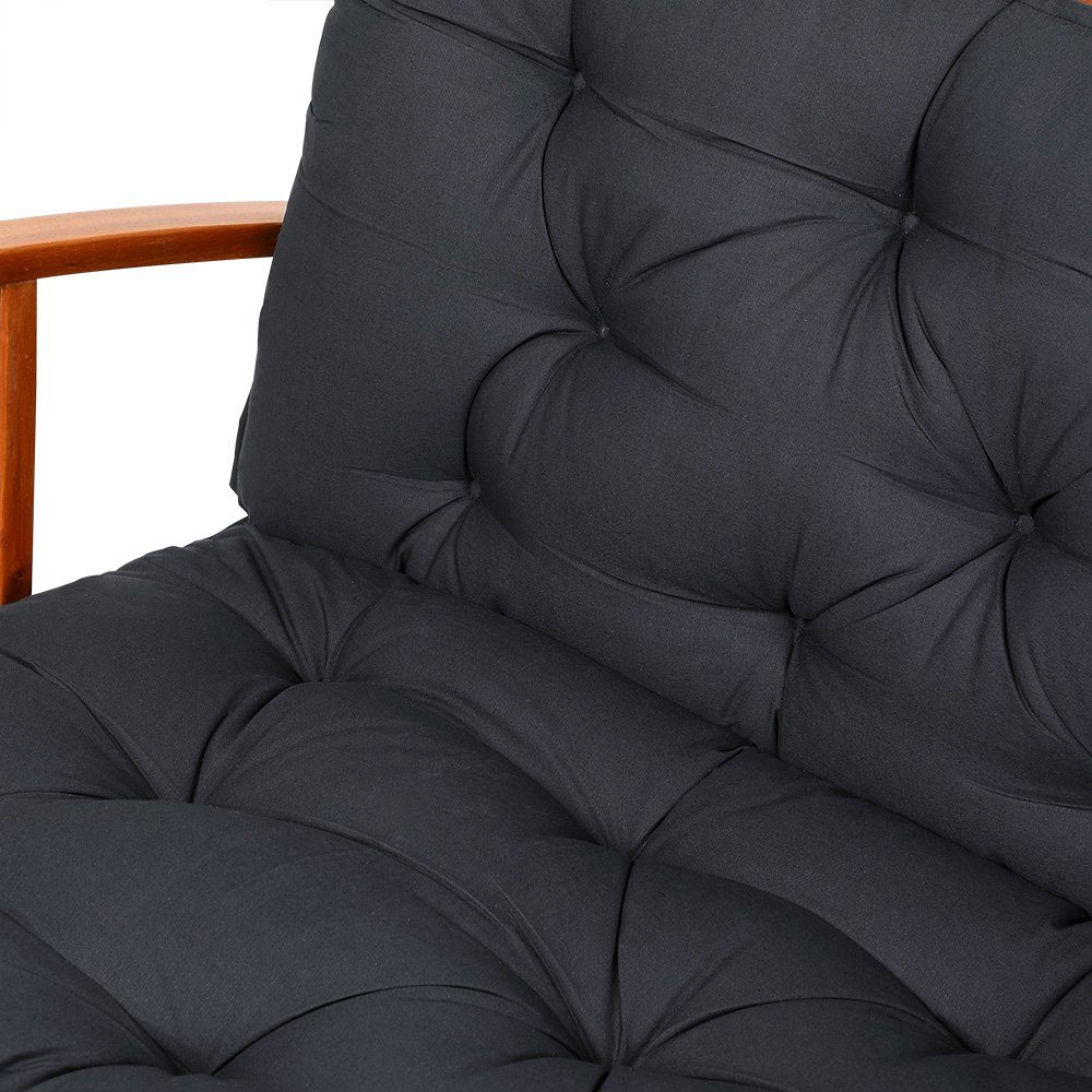 Detex Bankauflage, Kissen 55%-Baumwolle Visko-Effekt 100x100cm günstig online kaufen