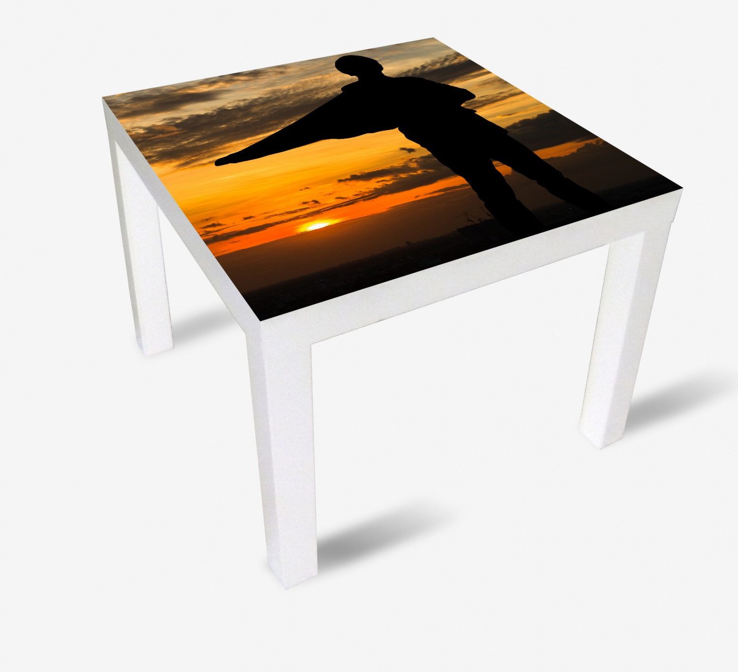 Wallario Möbelfolie Schatten eines Helden