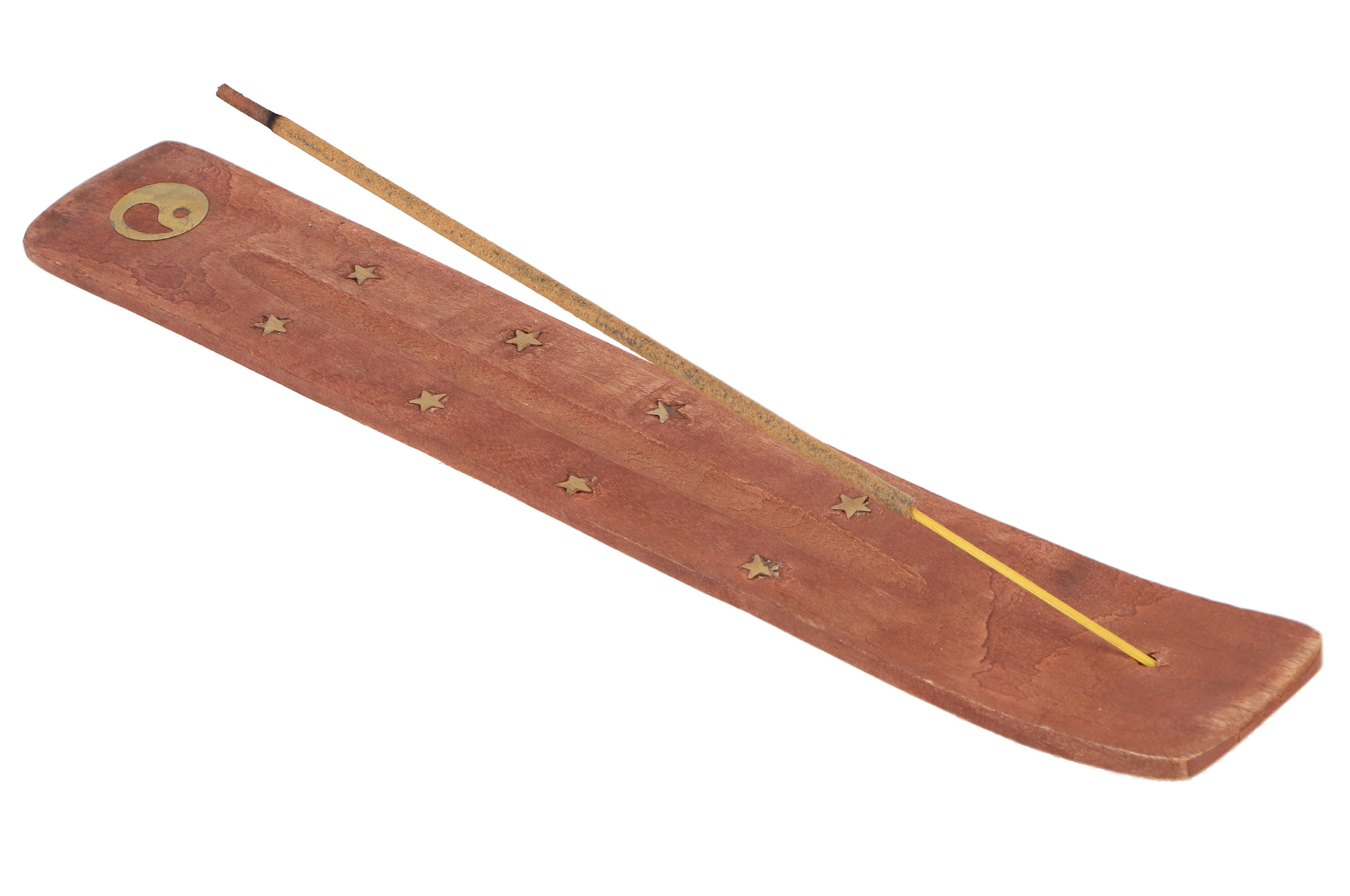 Guru-Shop Räucherstäbchen-Halter Räucherstäbchenhalter handgefertigt mit..