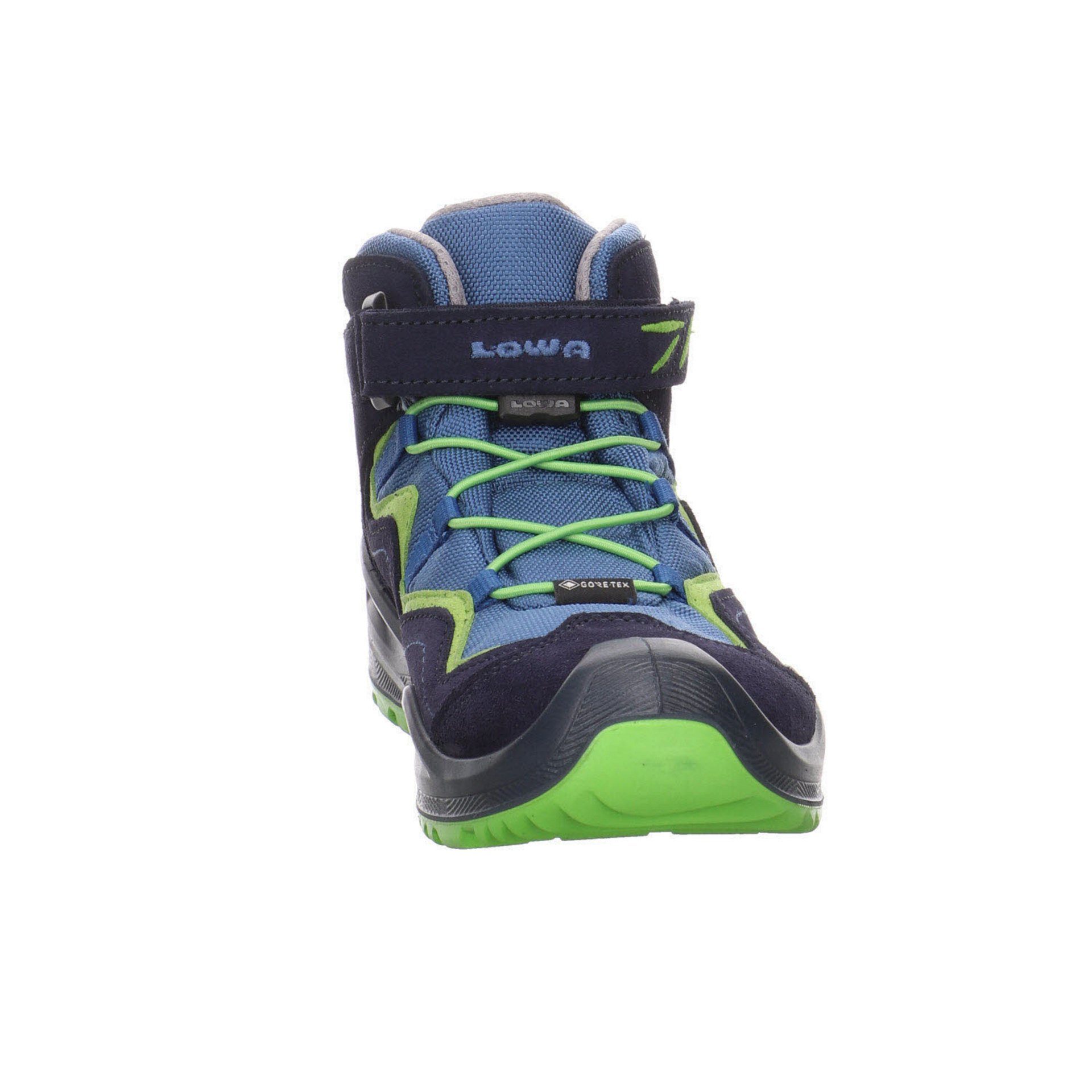 Lowa Leder-/Textilkombination Evo Robin Outdoorschuh Jungen Schnürhalbschuhe Outdoorschuh GTX