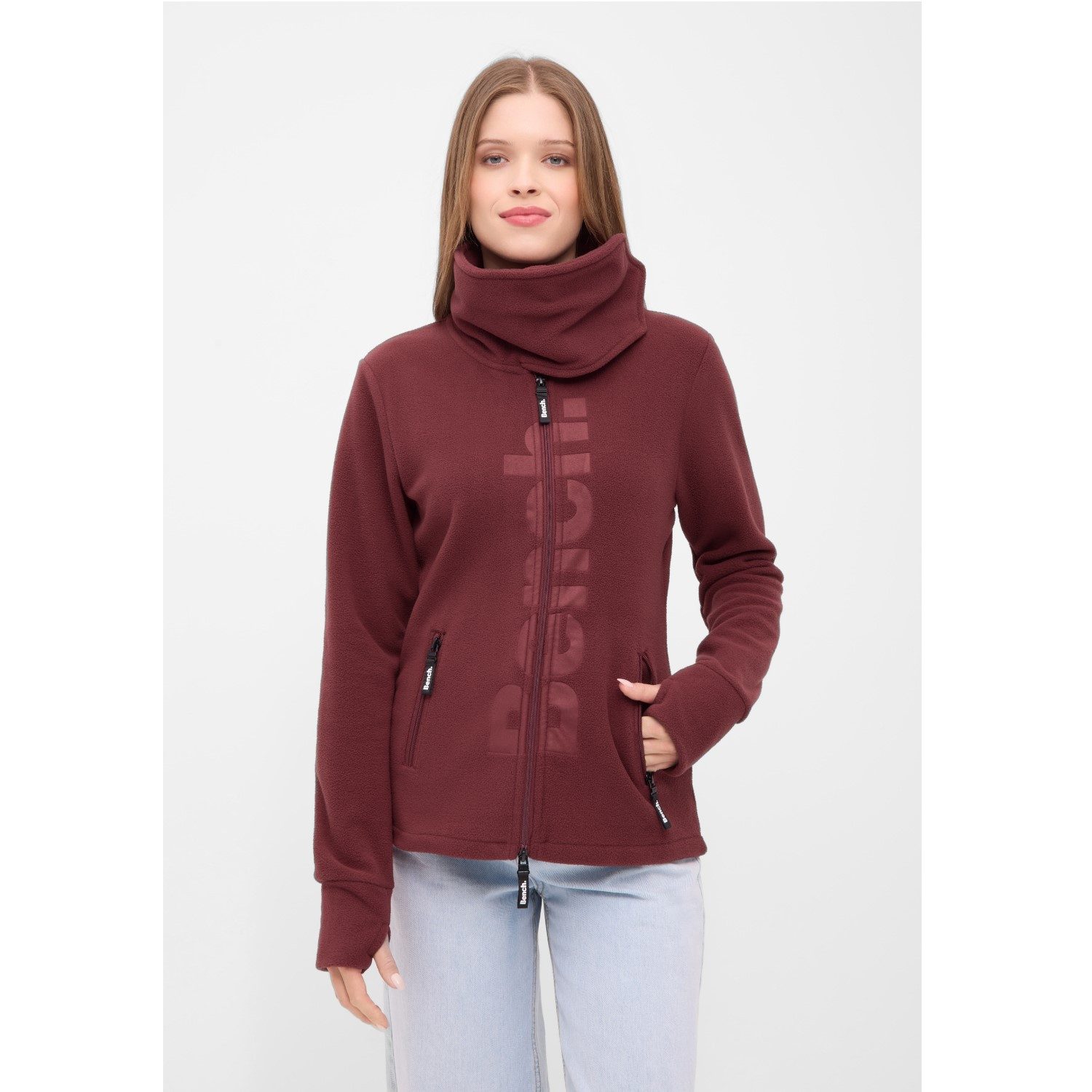 Bench. Strickfleecejacke Fleecejacke Finish