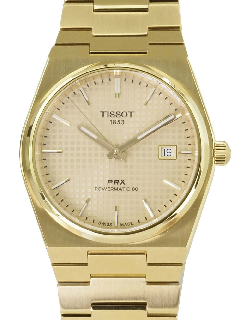 Tissot Automatikuhr Herren Uhr 40 mm Ø T1374073302100 Automatik PRX Powermatic 80