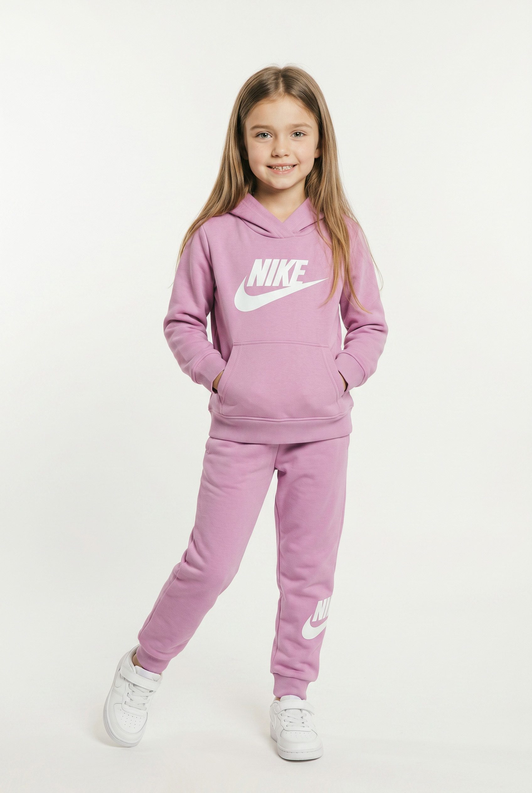 Nike Sportswear Jogginganzug NKN CLUB FLEECE SET (Set, 2-tlg), mit Kapuze, aus Fleece