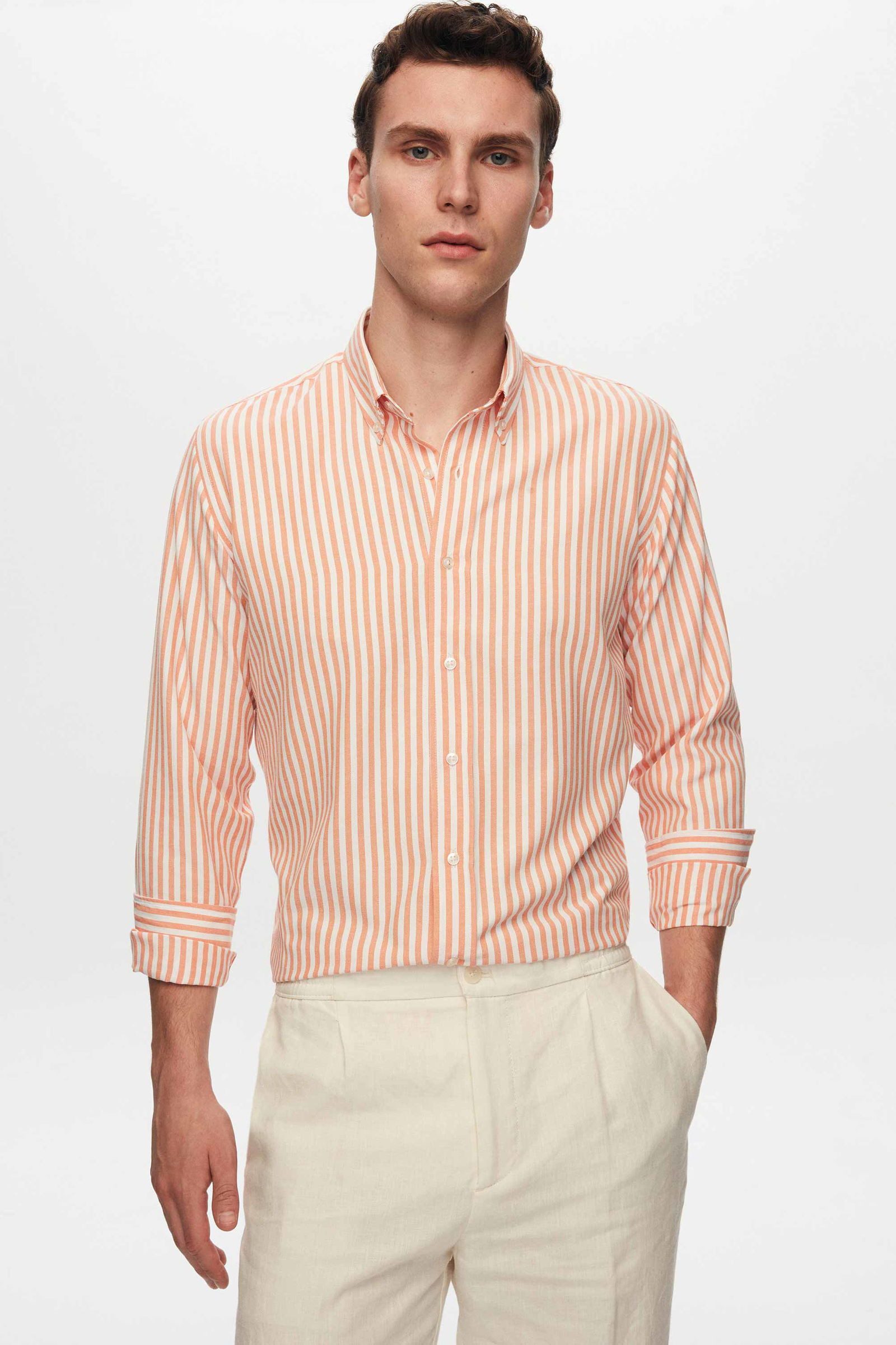 D'S DAMAT Streifenhemd Slim Fit-Hemd mit günstig online kaufen