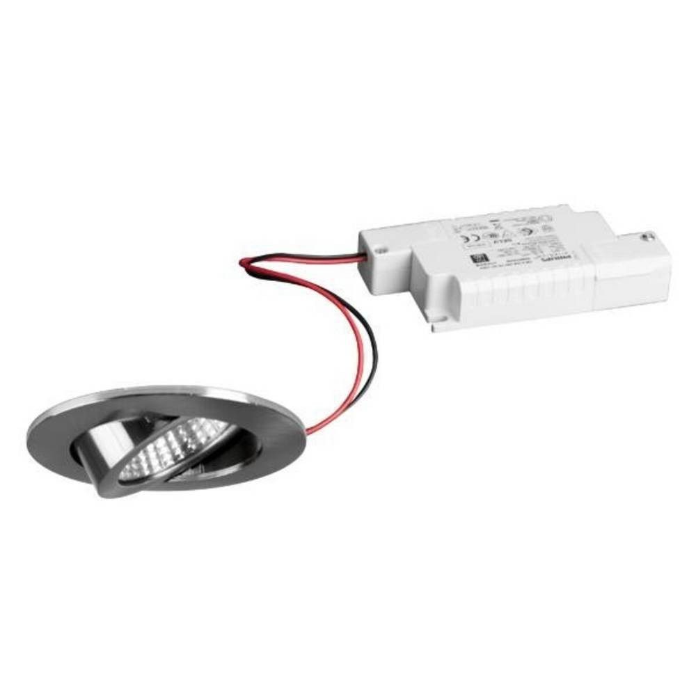 Brumberg LED Einbauleuchte Leuchten LED-Einbaustrahler 3000K ni./matt dimm 39363153, Schwenkbar