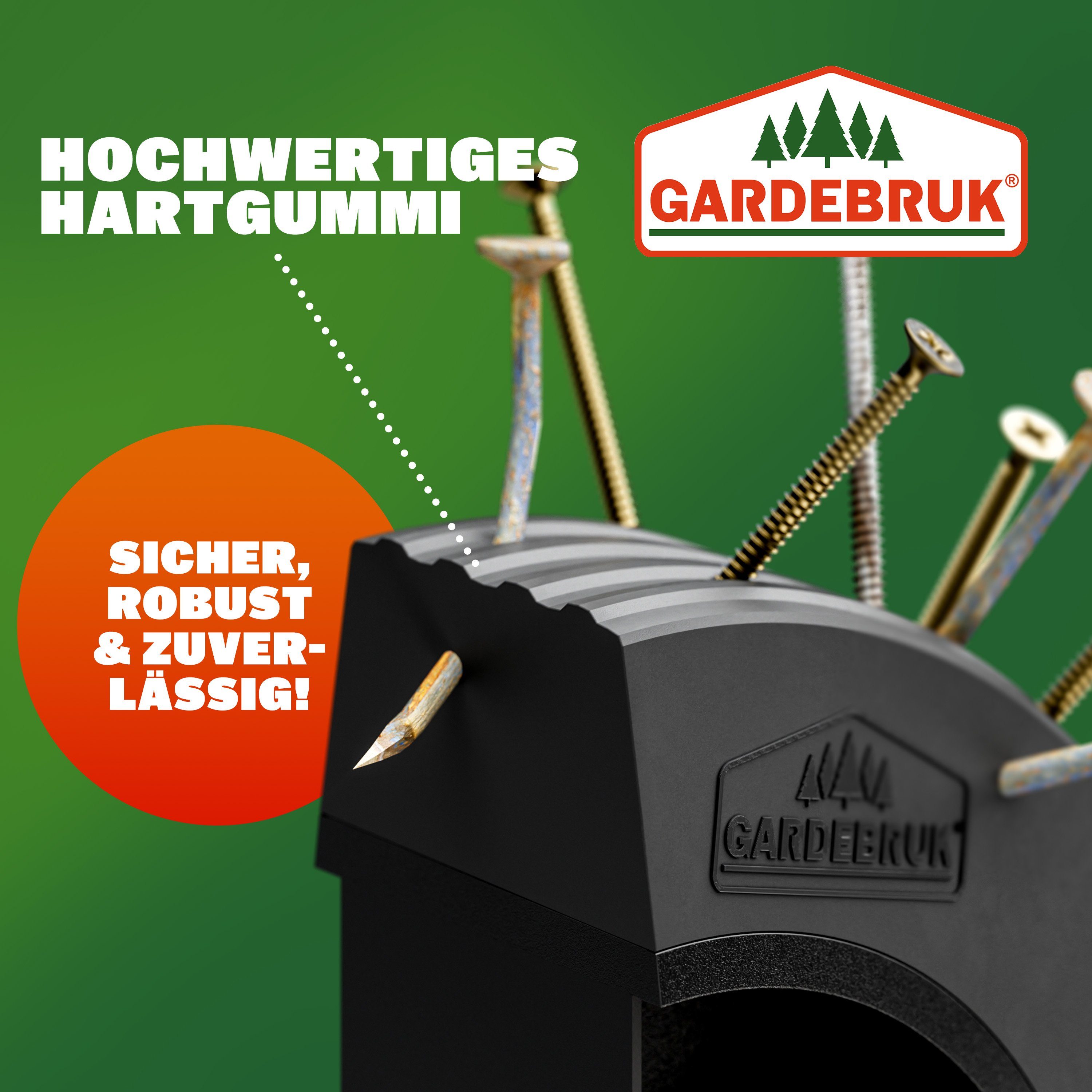 Gardebruk Sackkarre, Treppenkarre klappbar bis 200kg Hartgummireifen Haltegriffe Sackkarre
