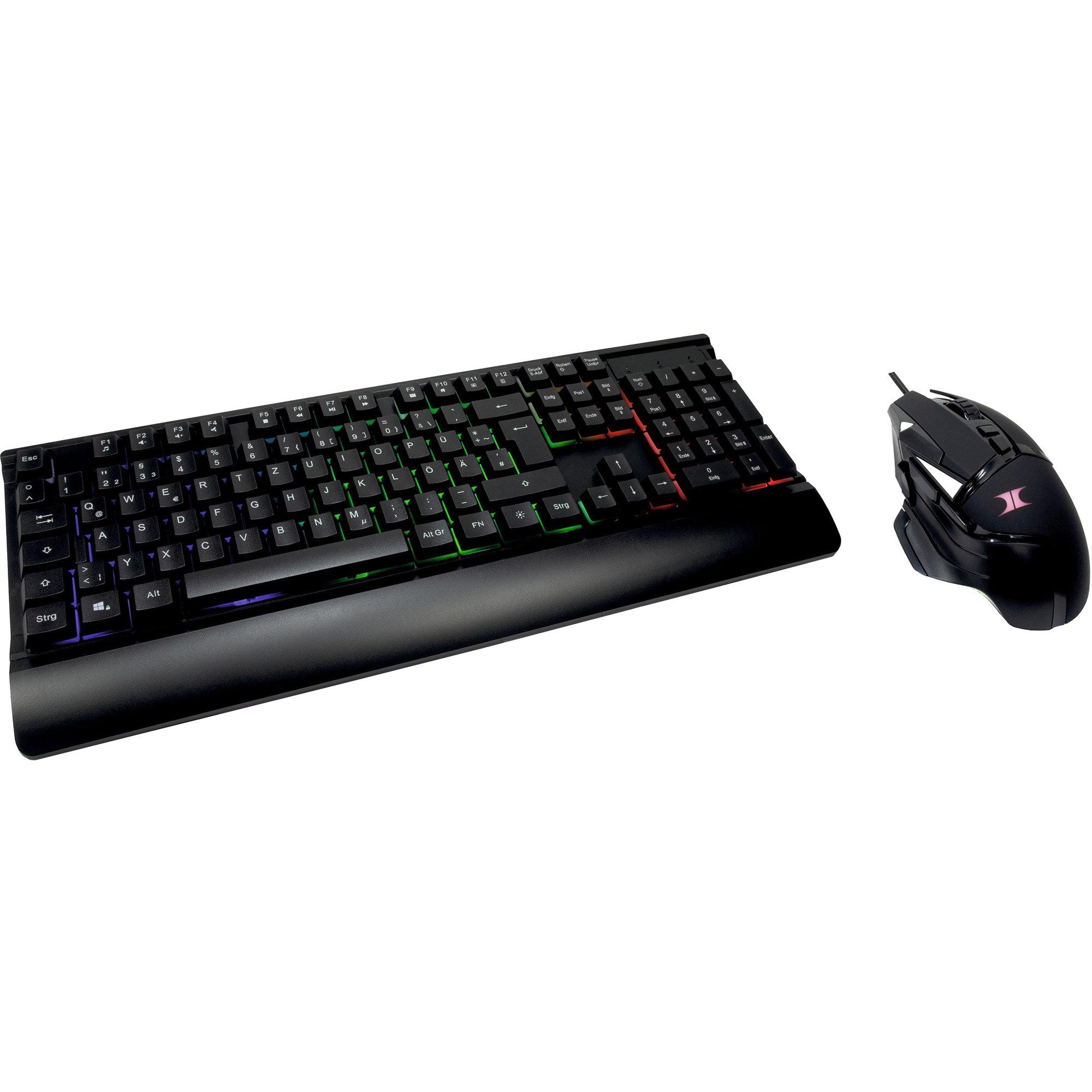 Inter-Tech Inter-Tech KC-3000, Desktop-Set Tastatur- und Maus-Set