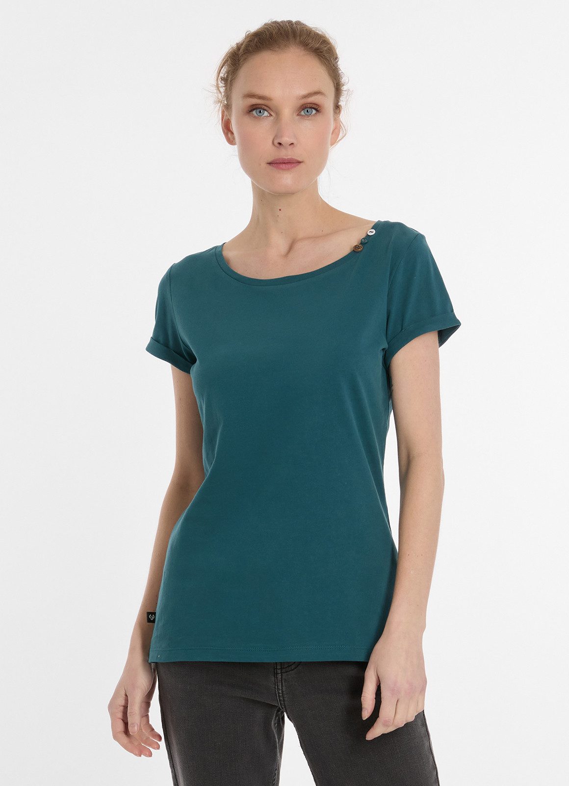 Ragwear T-Shirt FLLORAH GOTS mit süßen günstig online kaufen