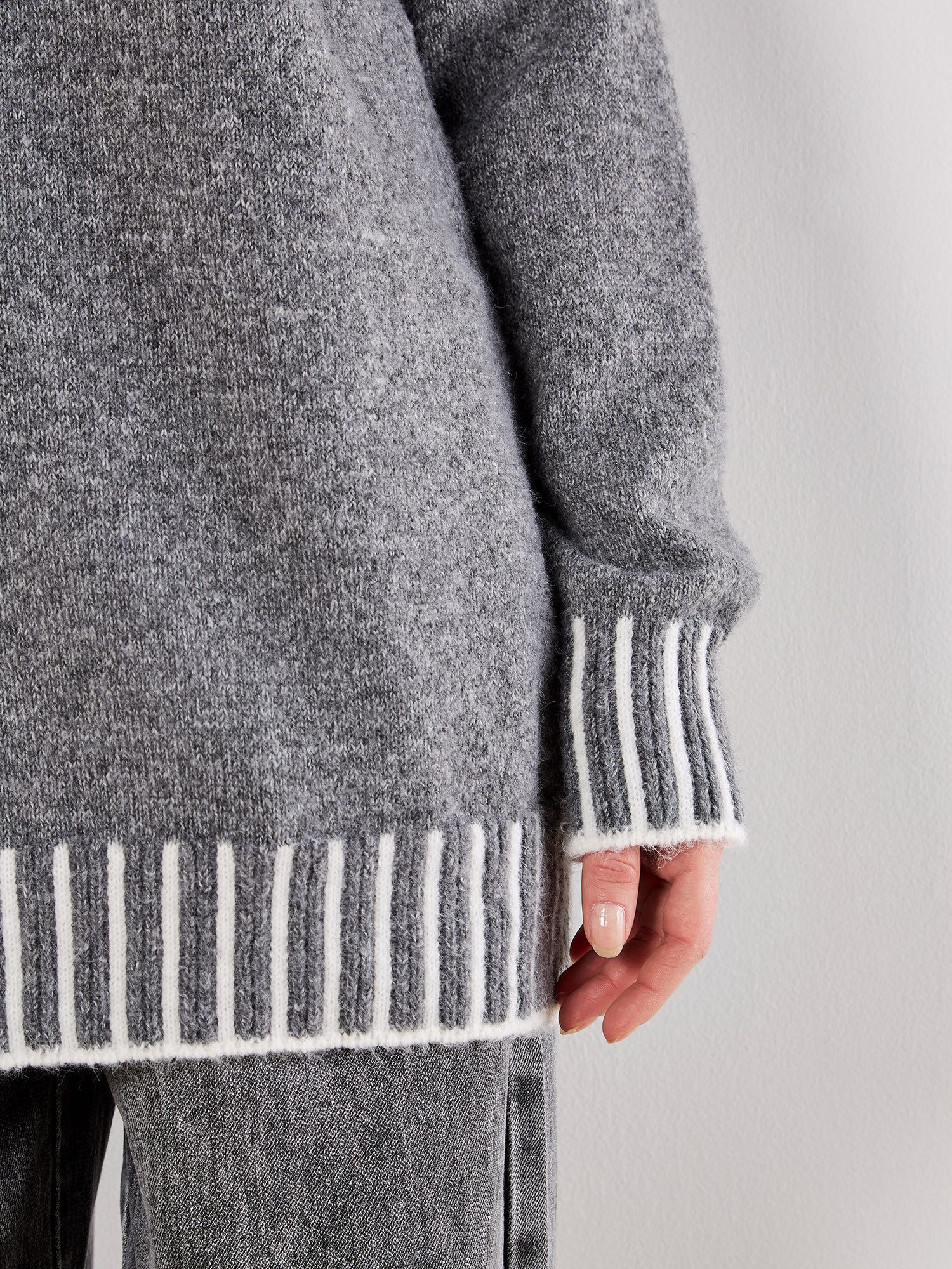 Apricot Strickpullover Strickpullover in Oversized-Form