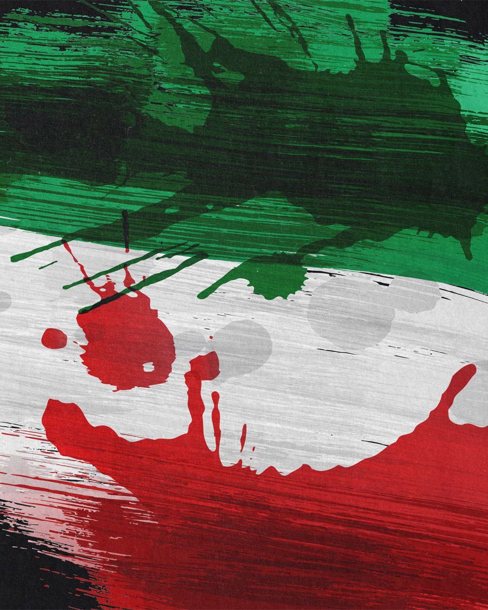 style3 T-Shirt Flagge Iran Fußball Sport Teheran WM EM Fahne