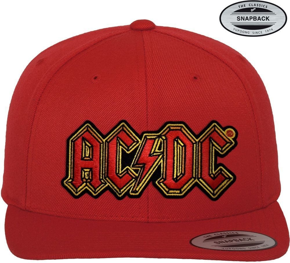 AC/DC Snapback Cap Logo Snapback Cap