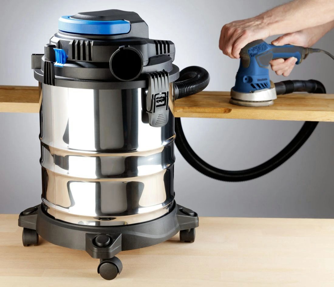 Westfalia Werkzeug Nass-Trocken-Sauger 3in1 Edelstahl Nass-/Trockensauger und Bläser